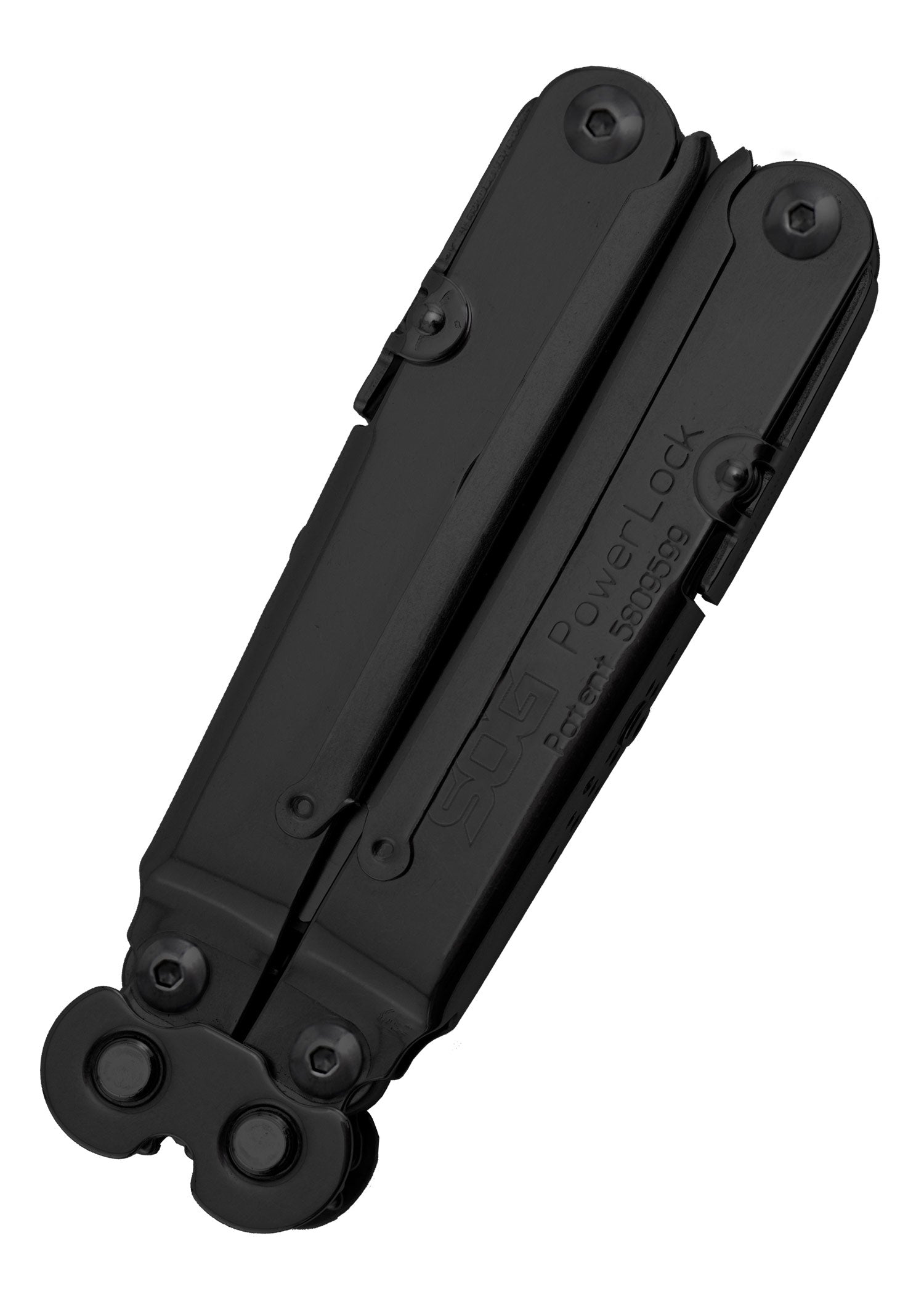 Imagen única de: Multiherramienta Powerlock Eod, Negra, Funda De Nailon, Sog