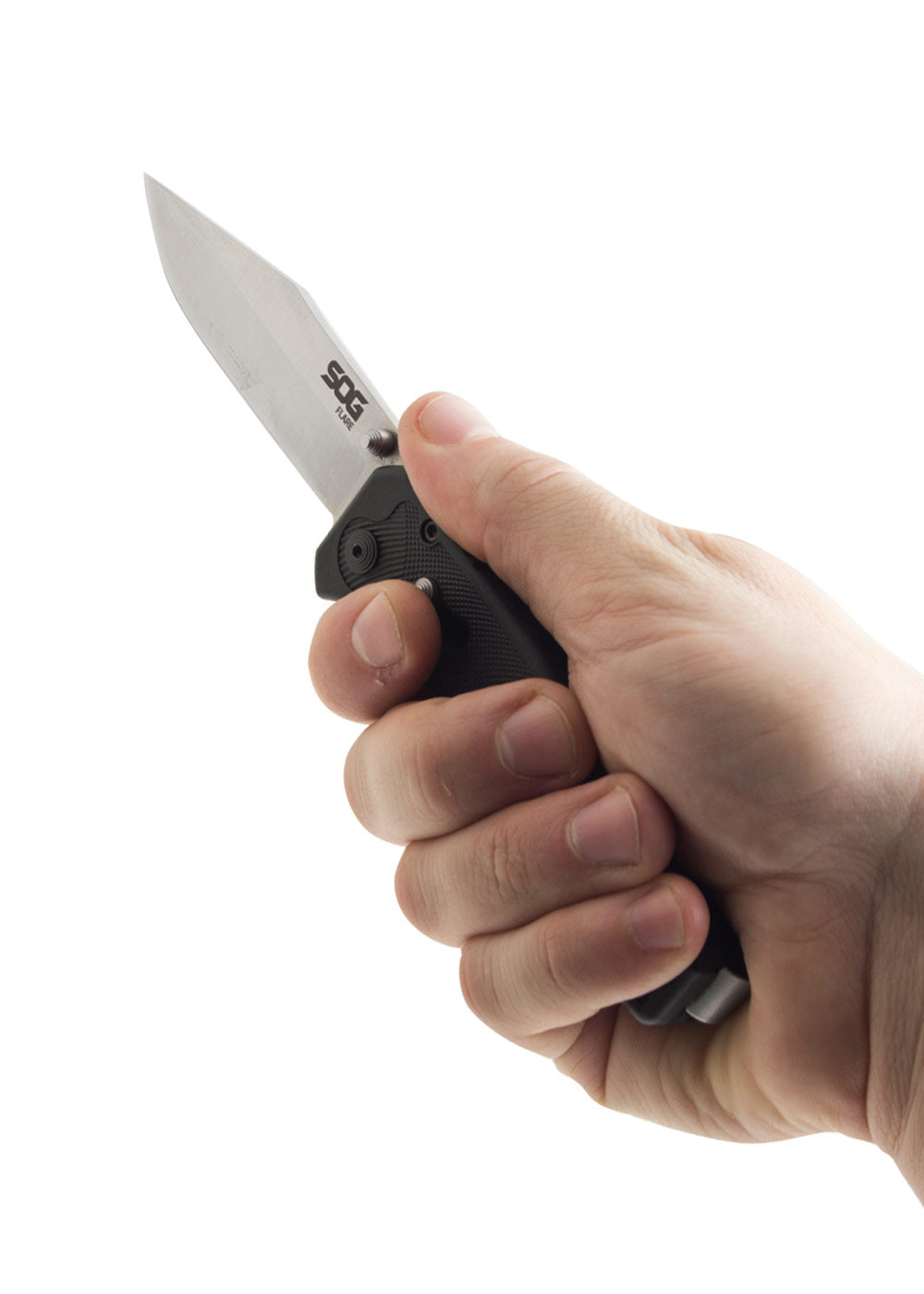 Imagen única de: Navaja Flare, Acabado Satinado, Sog