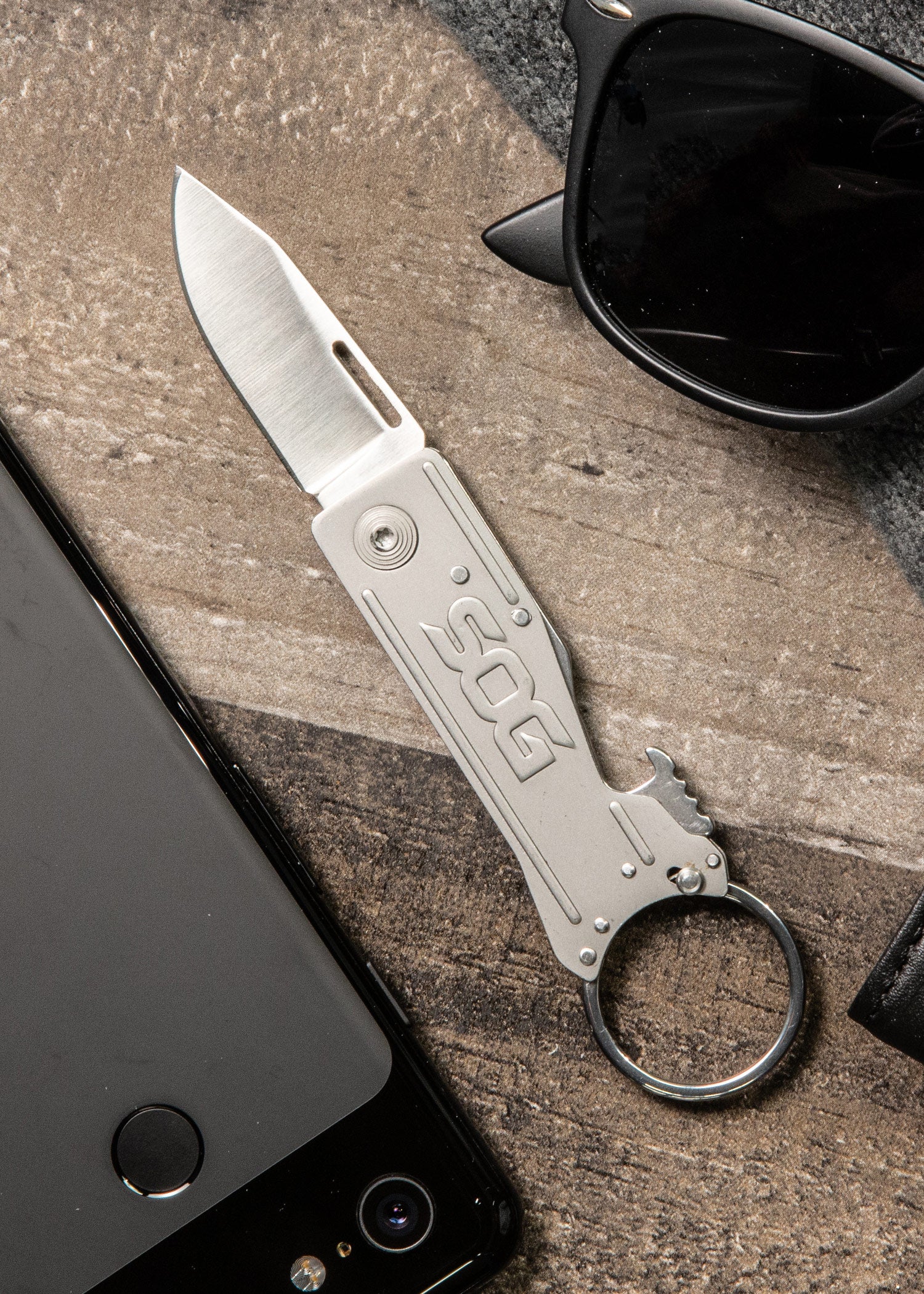 Imagen única de: Navaja Keytron, Acabado Satinado, Sog