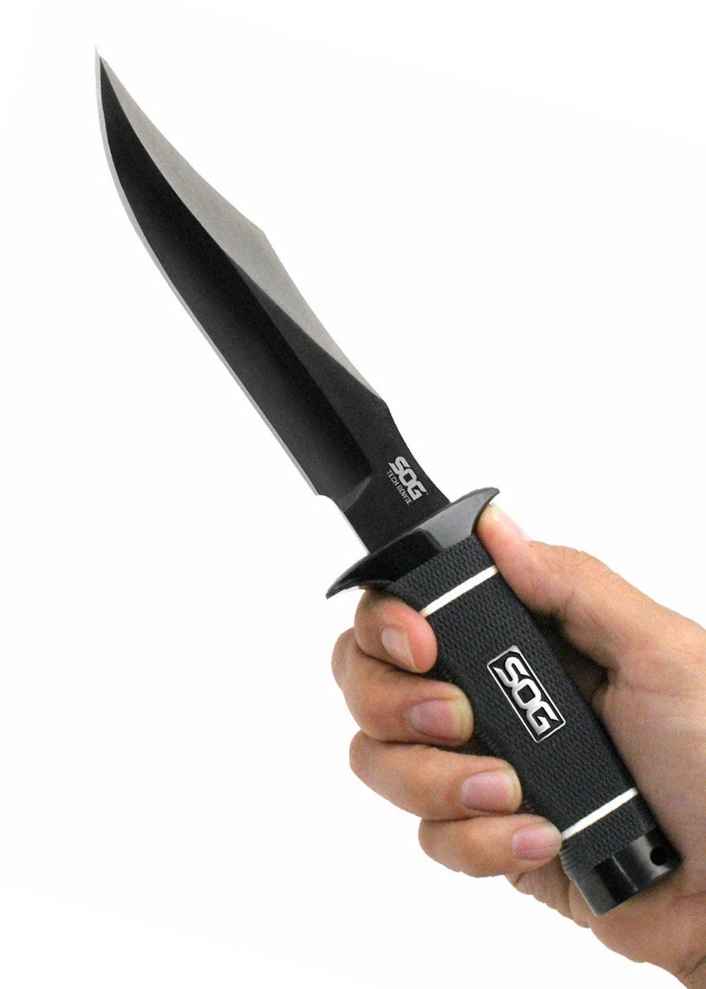 Imagen única de: Sog Tech Bowie, Black Tini, Cuchillo Fijo