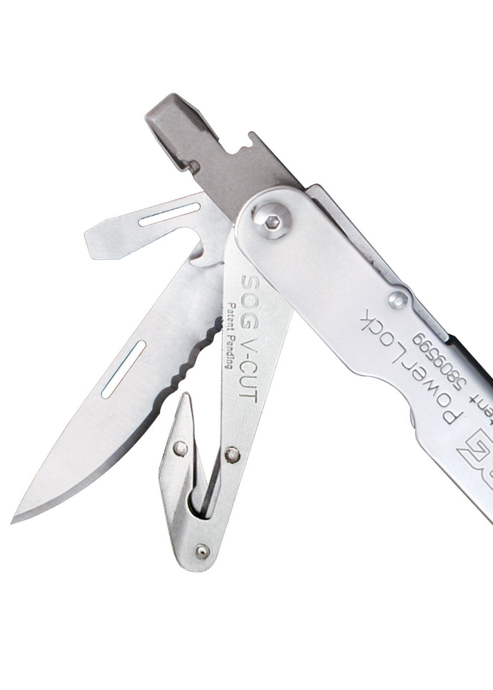 Imagen única de: Multiherramienta Powerlock, Acabado Satinado, Sog