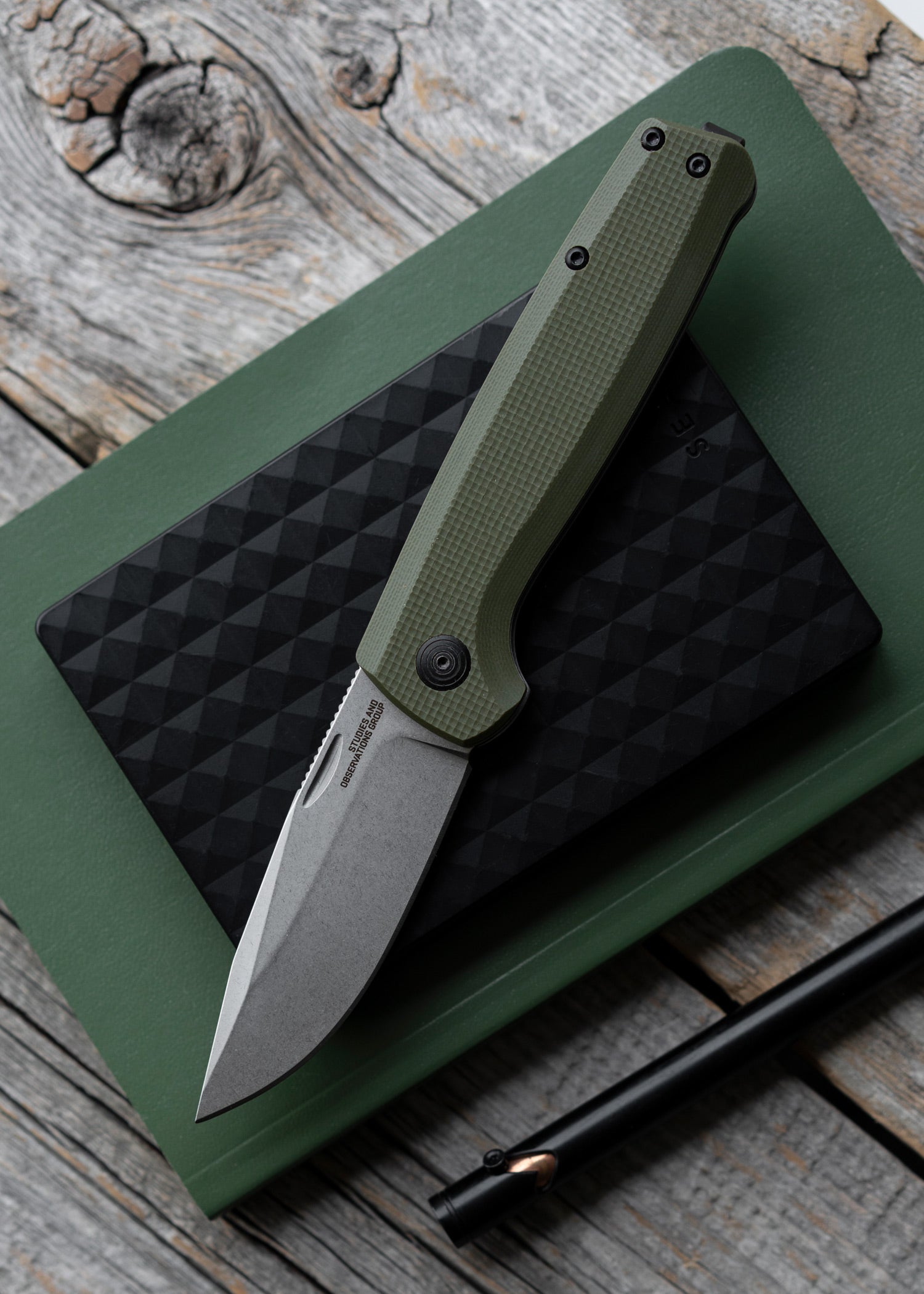 Imagen única de: Sog Terminus Sj, Od Green, Navaja De Bolsillo