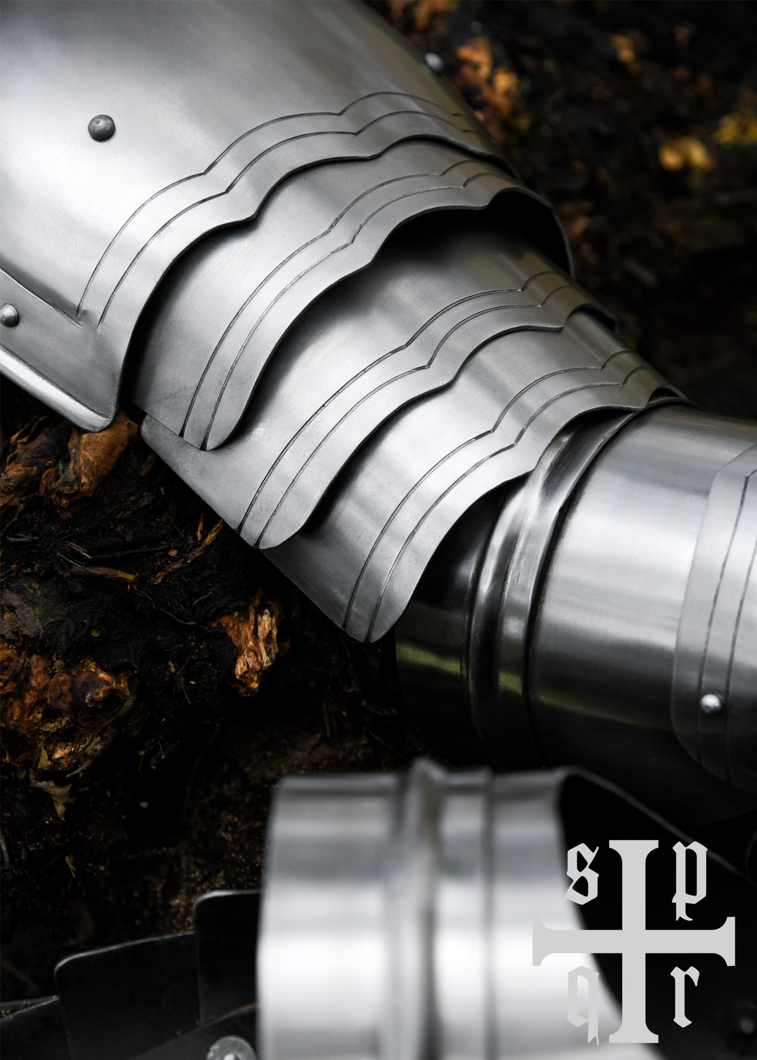 Armadura Gótica, Siglo Xvi, Acero De 1,6 Mm, Pareja 6