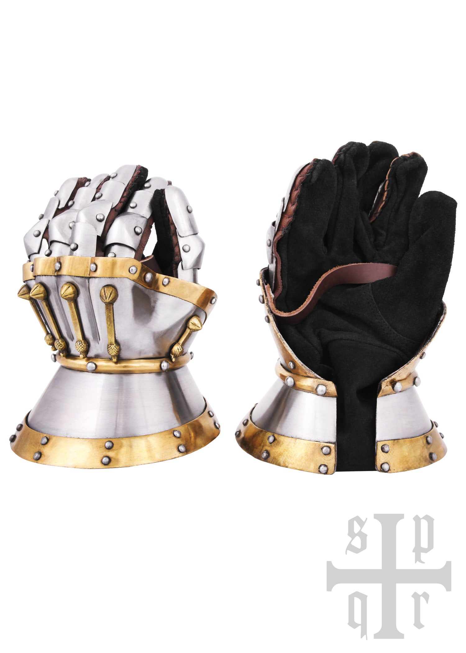 Imagen única de: Guantes De Reloj De Arena, Milán Ca. 1370, Acero Aproximadamente 1,6 Mm.