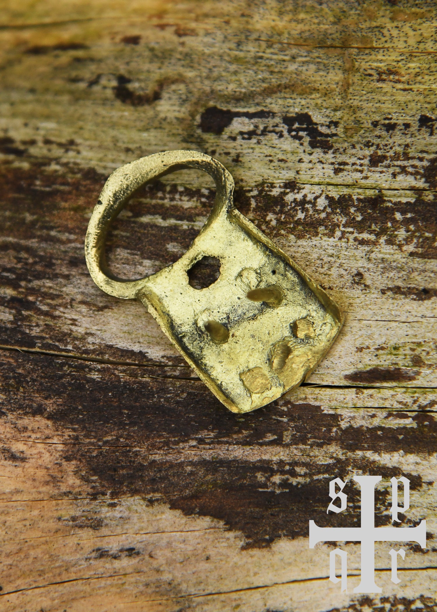 Imagen única de: Hebilla De Cinturón Con Placa Para Correa, Latón