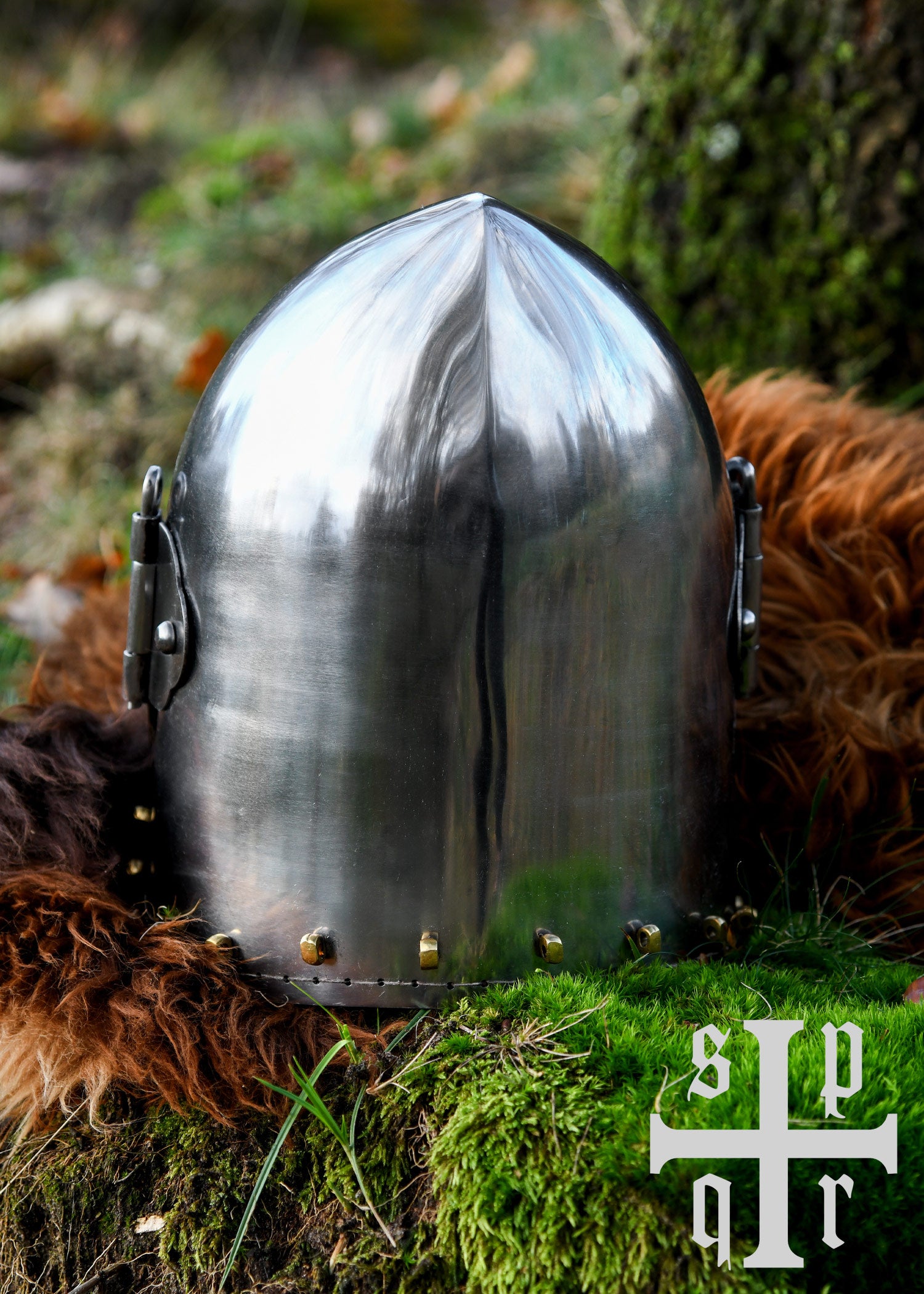Imagen única de: Hundsgugel, Casco Medieval, Aprox. 1370, Acero De 1,6 Mm
