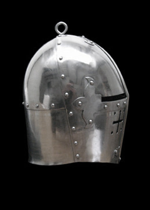 Imagen única de: Casco De Olla Grande De William De Staunton, Siglo Xiv.