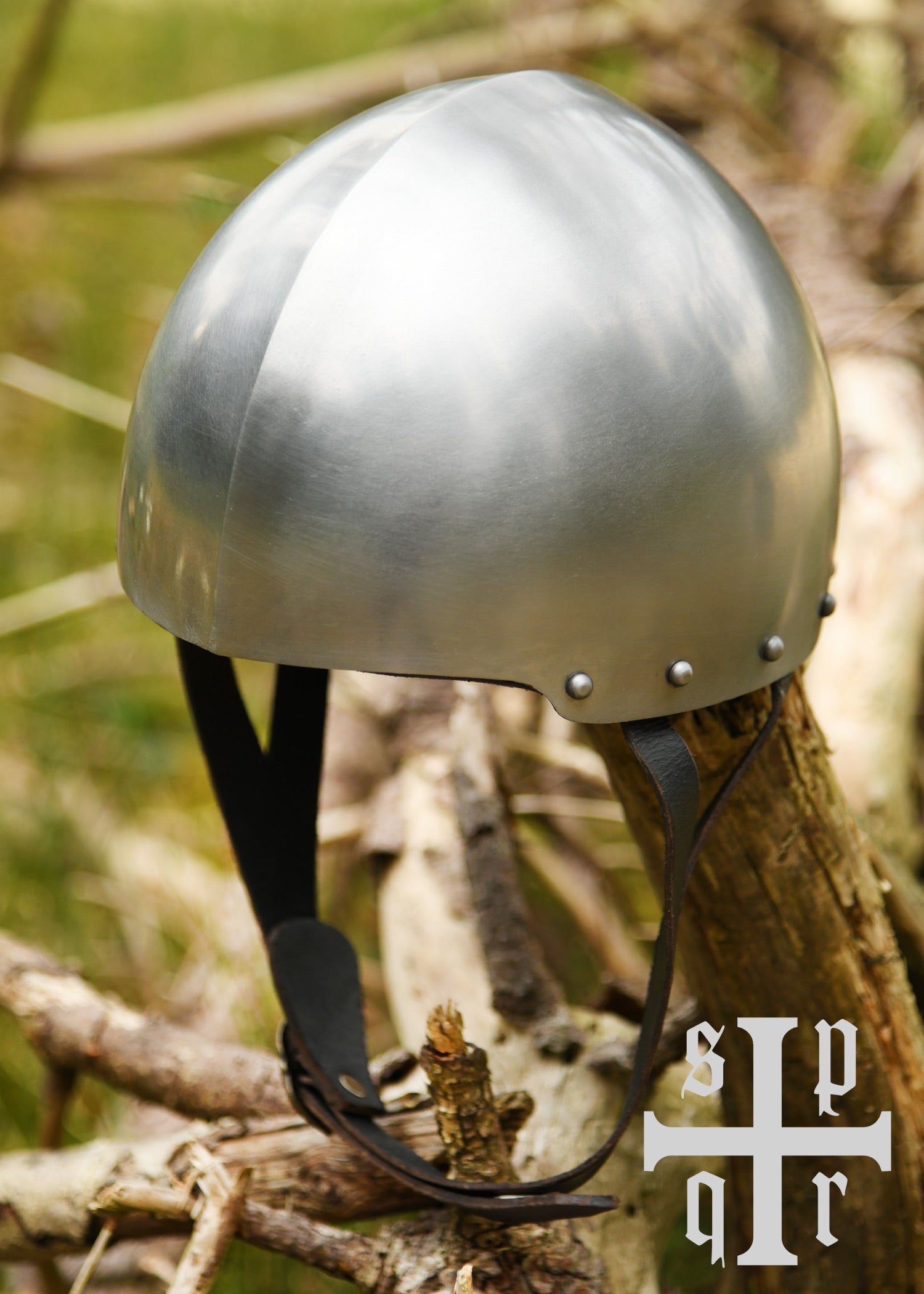 Imagen única de: Gorro Medieval, Casco De Combate, Acero De 2 Mm