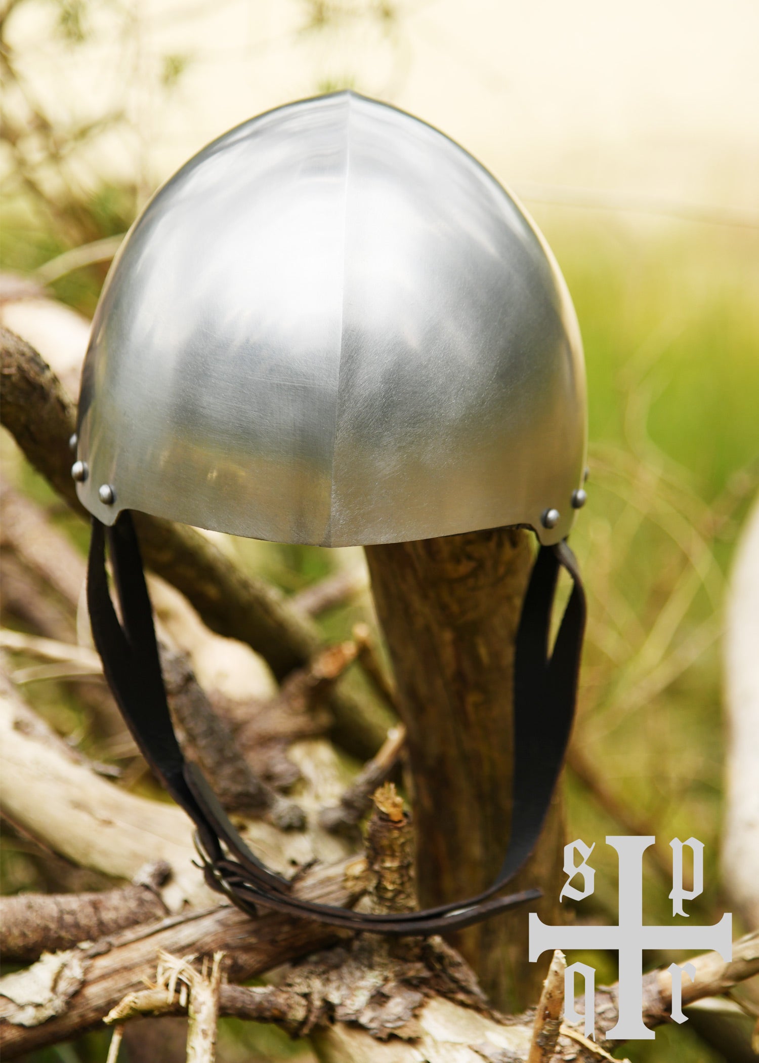Imagen única de: Gorro Medieval, Casco De Combate, Acero De 2 Mm