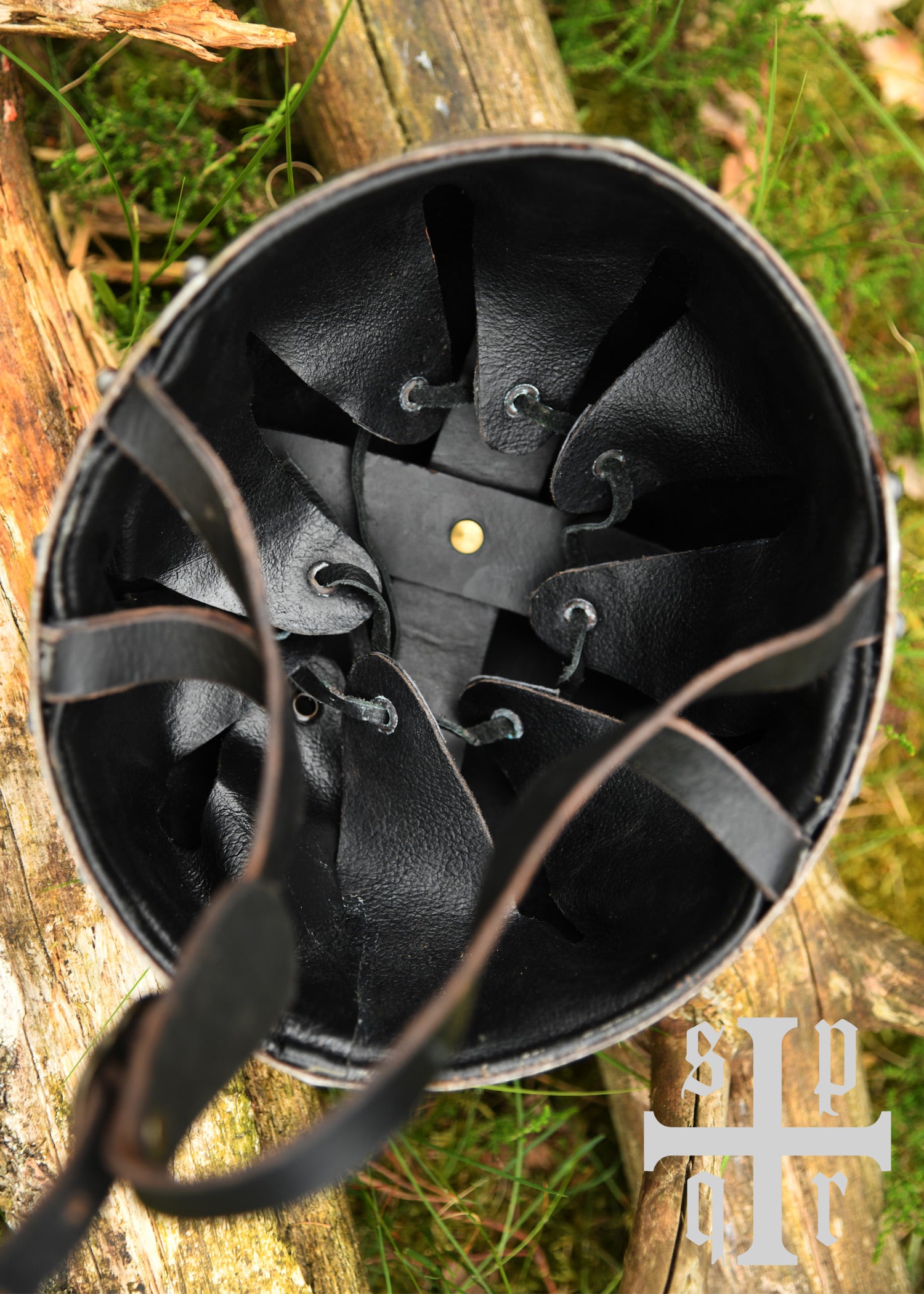 Imagen única de: Gorro Medieval, Casco De Combate, Acero De 2 Mm
