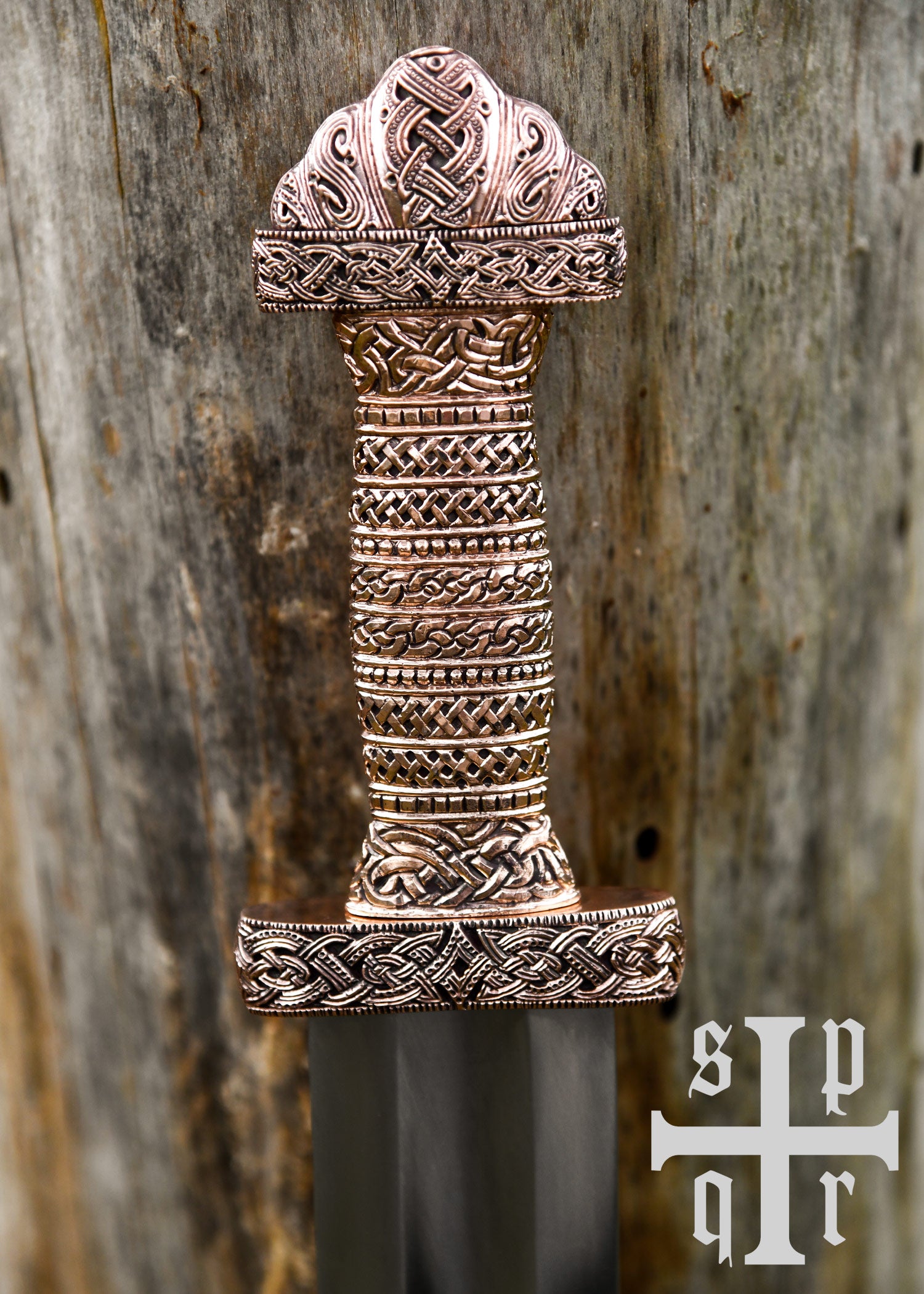 Imagen única de: Espada Del Período Vendel De Gotland (Broa), Siglo Viii, Mango De Bronce Categoría-B