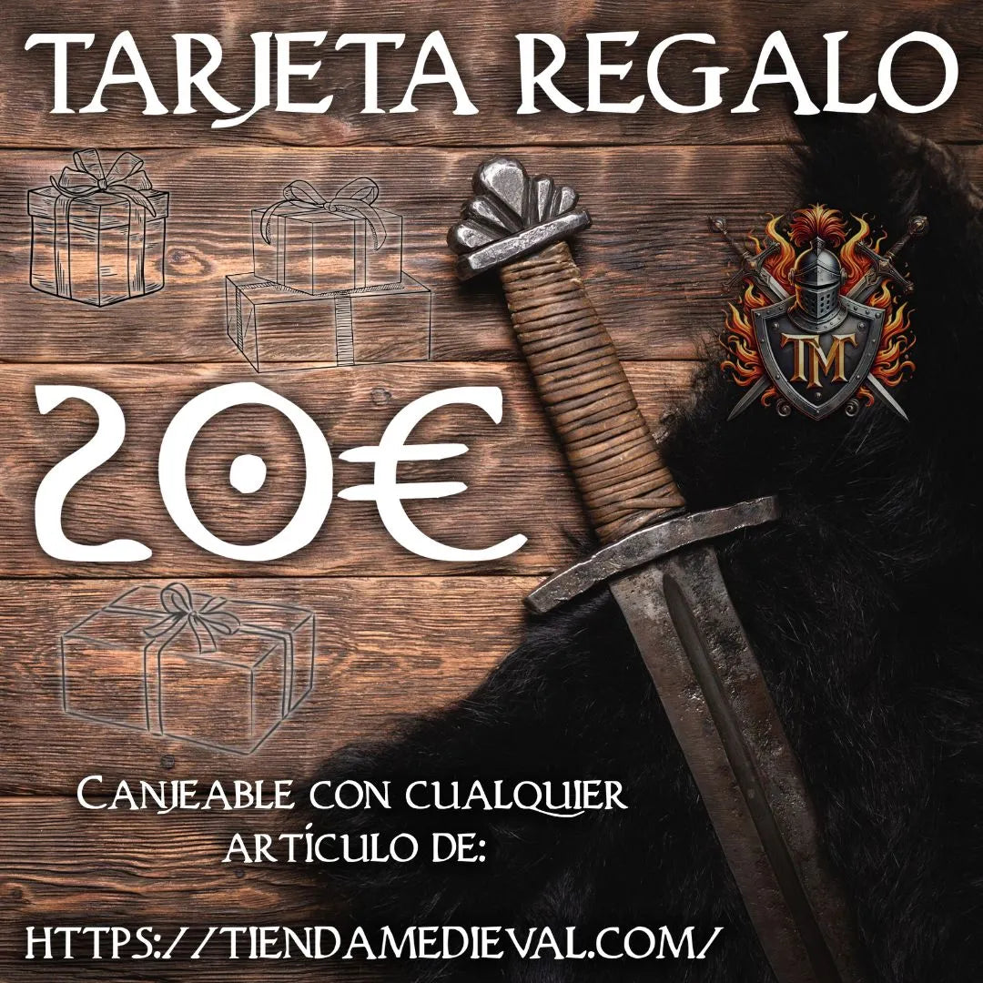 Imagen única de: Tarjeta Regalo Tienda Medieval