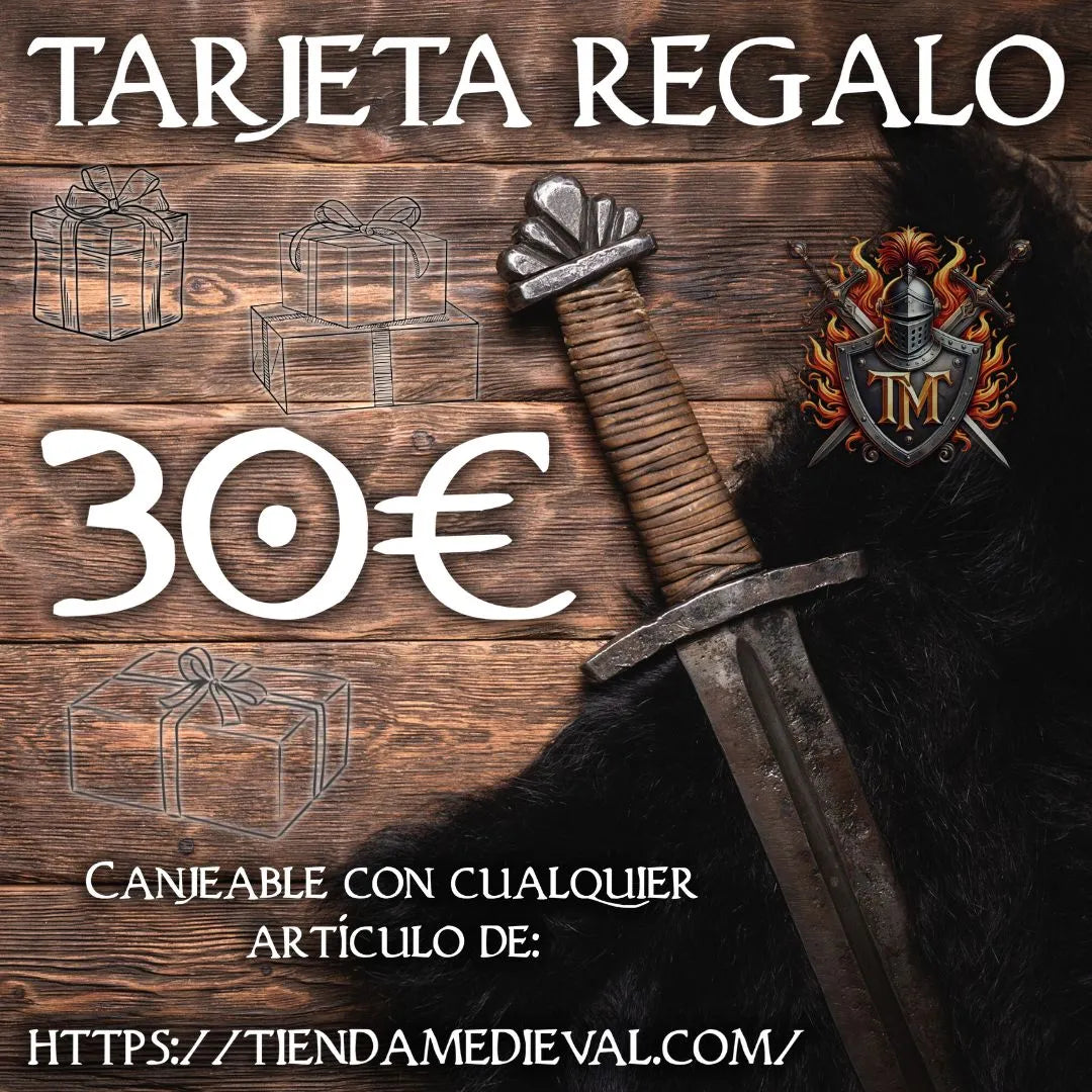 Imagen única de: Tarjeta Regalo Tienda Medieval