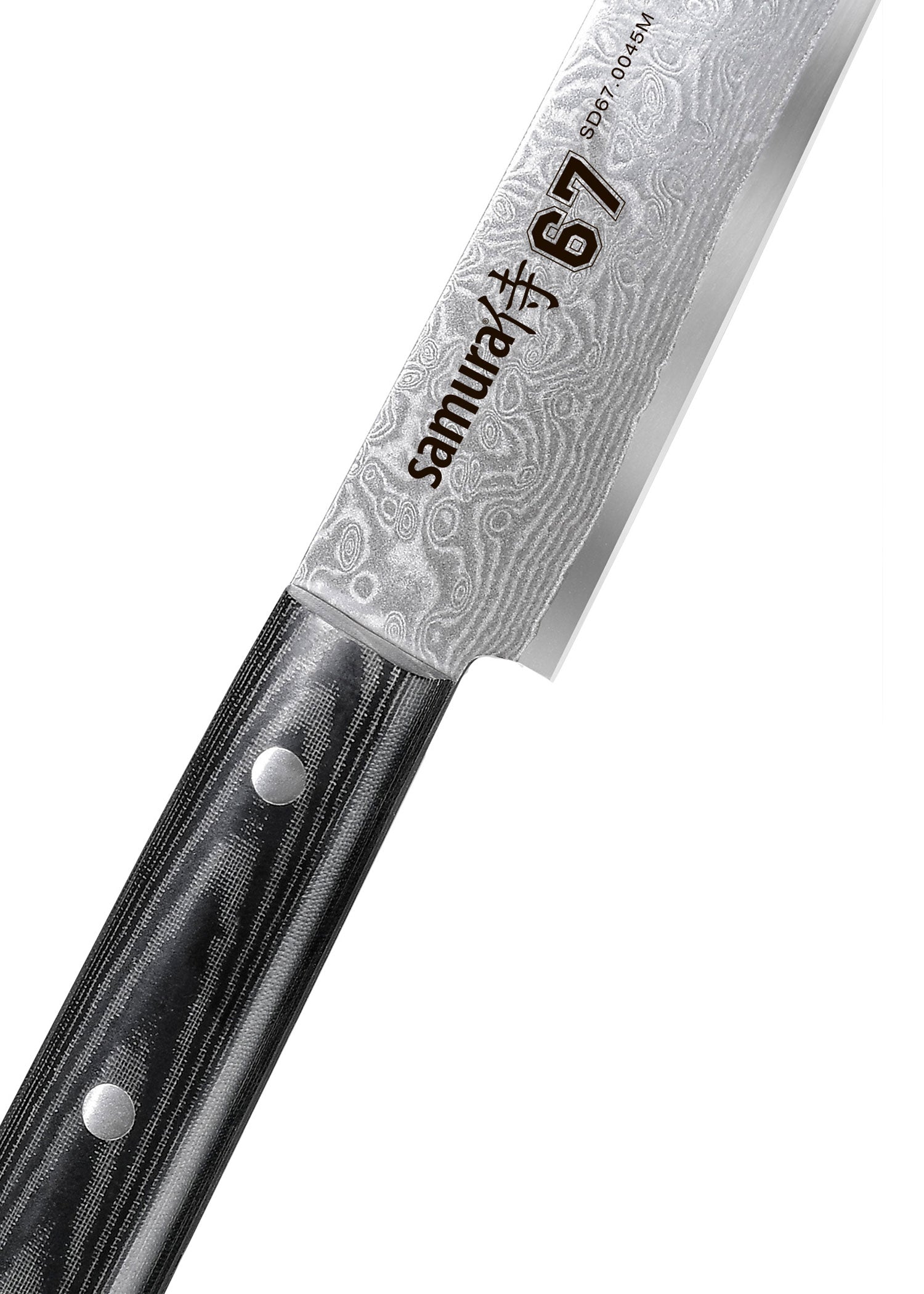 Imagen única de: Cuchillo Jamonero Samura Damascus 67 7,7 Pulgadas / 195 Mm