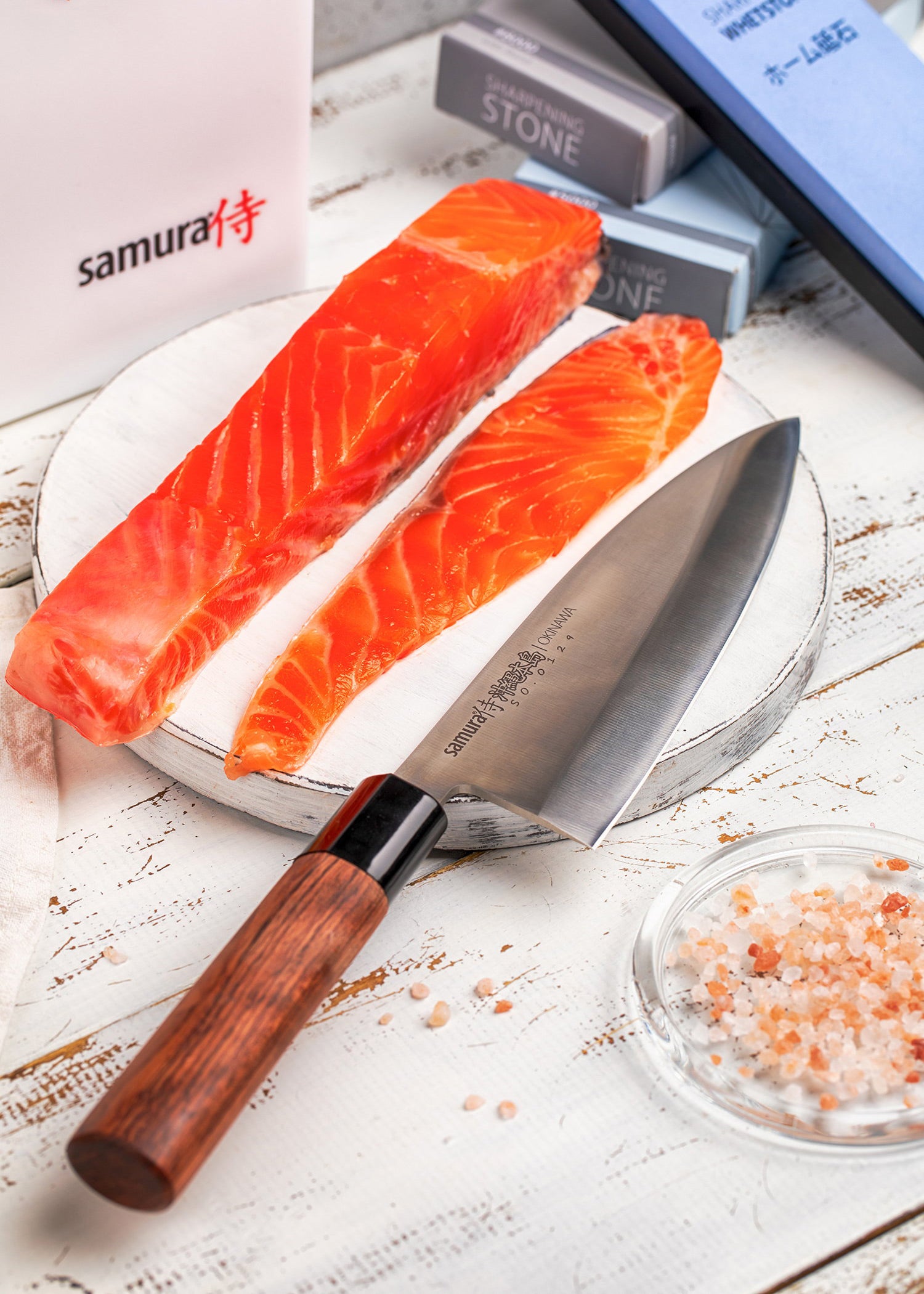 Imagen única de: Cuchillo De Cocina Samura Okinawa Deba 170 Mm