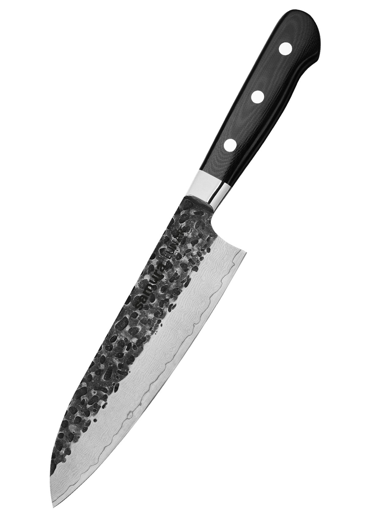 Imagen única de: Cuchillo De Cocina Samura Pro-s Lunar Santoku 180 Mm