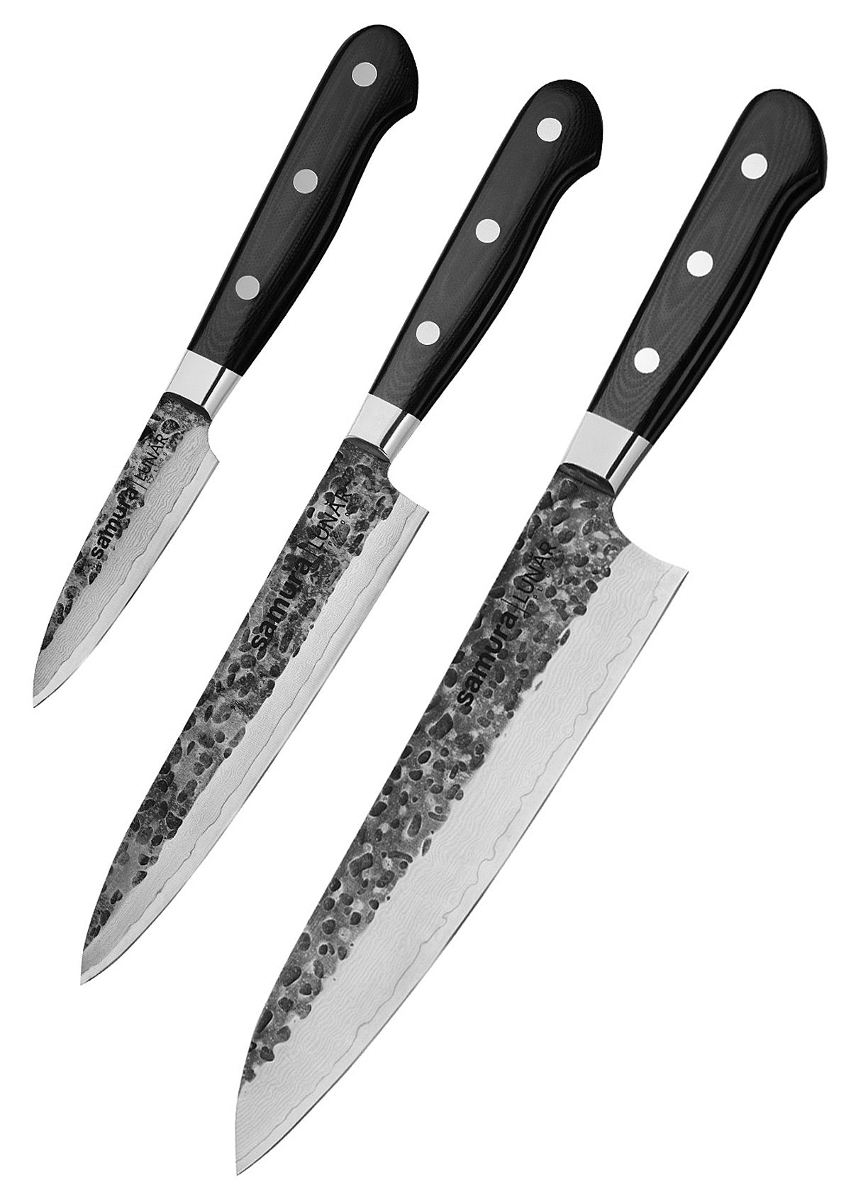 Imagen única de: Samura Pro-s Lunar Juego De 3 Cuchillos De Cocina