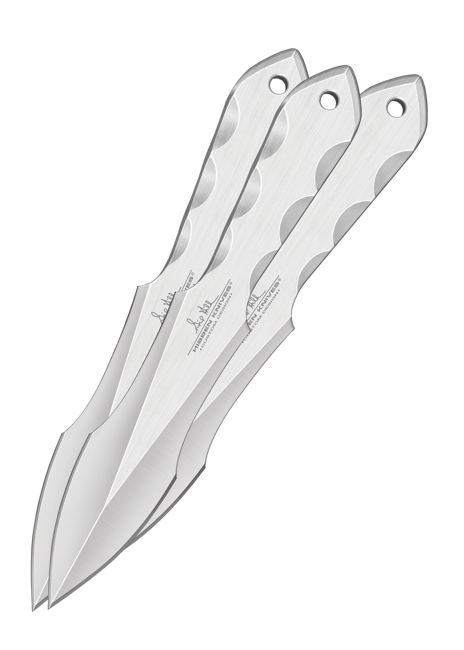 Imagen única de: Juego De Cuchillos Arrojadizos Gil Hibben Gen Iii Con Funda