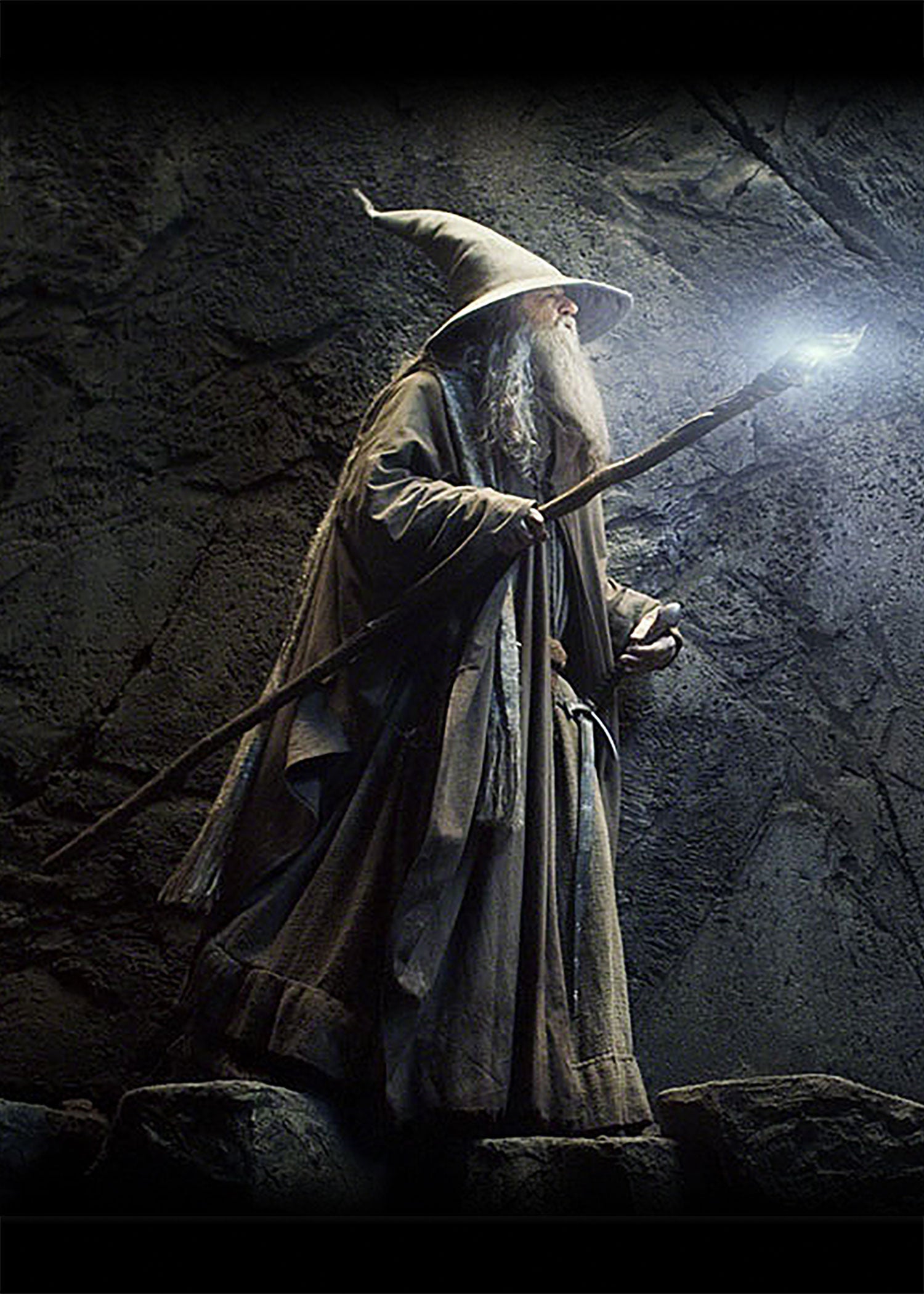 Imagen única de: El Hobbit: La Barra Luminosa De Gandalf El Mago