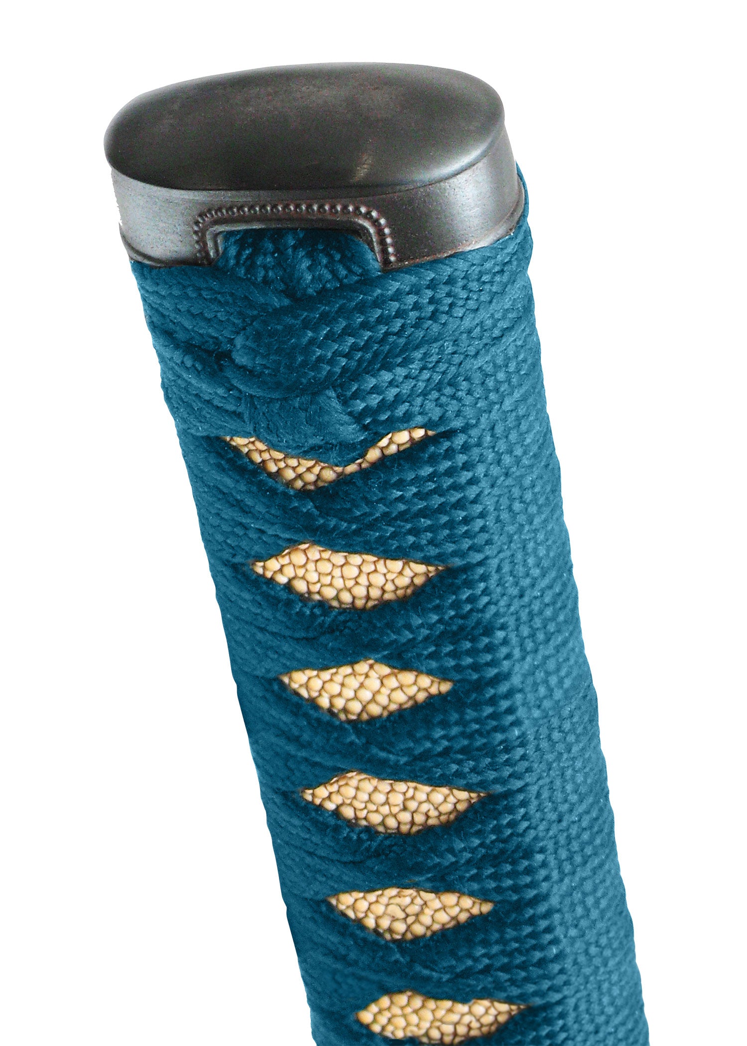 Imagen única de: Espada Wakizashi Teal Del Maestro Longquan Forjada Con Martillo Shikoto