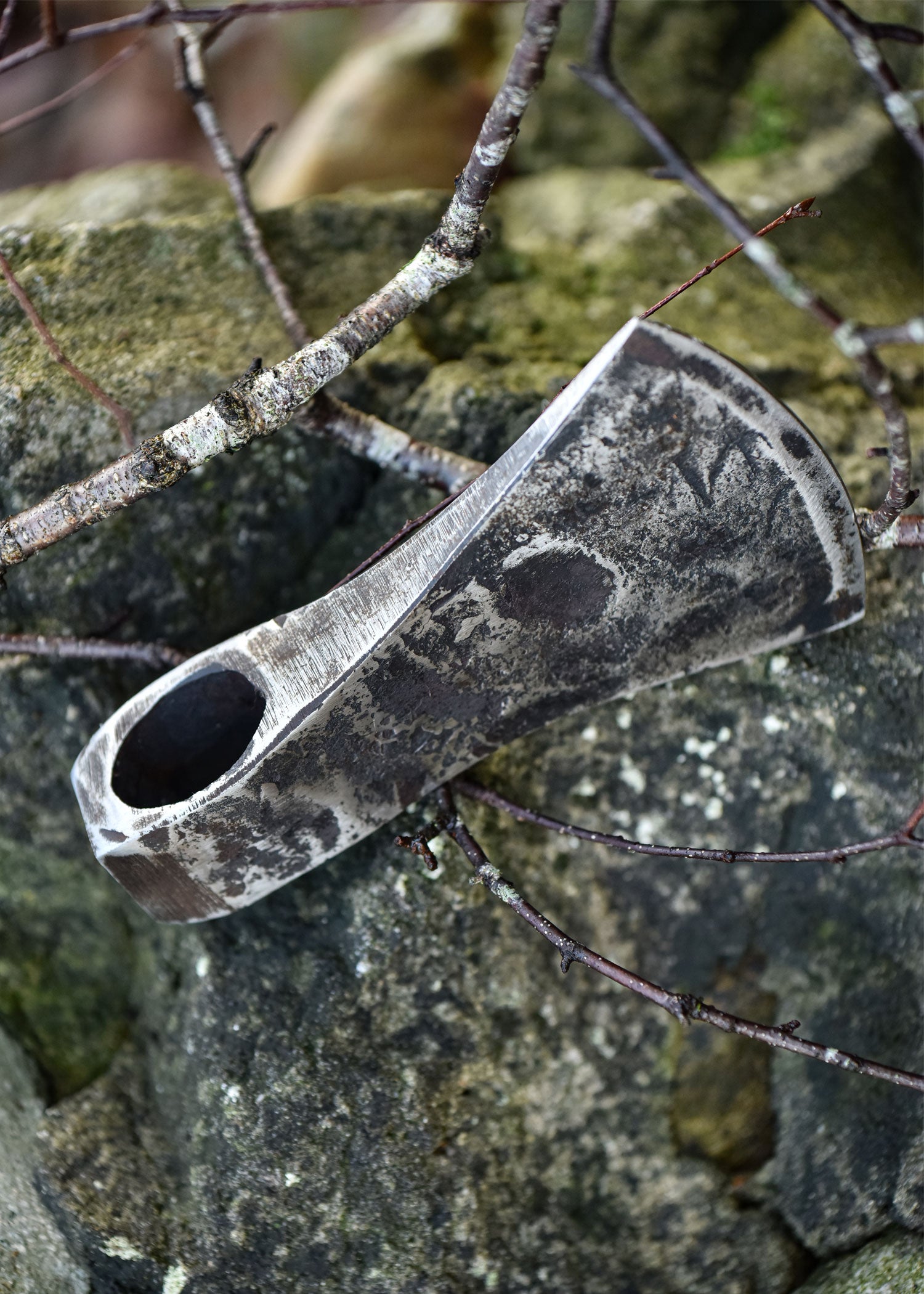 Imagen única de: Hoja De Hacha, Adecuada Para Espectáculo De Combate.