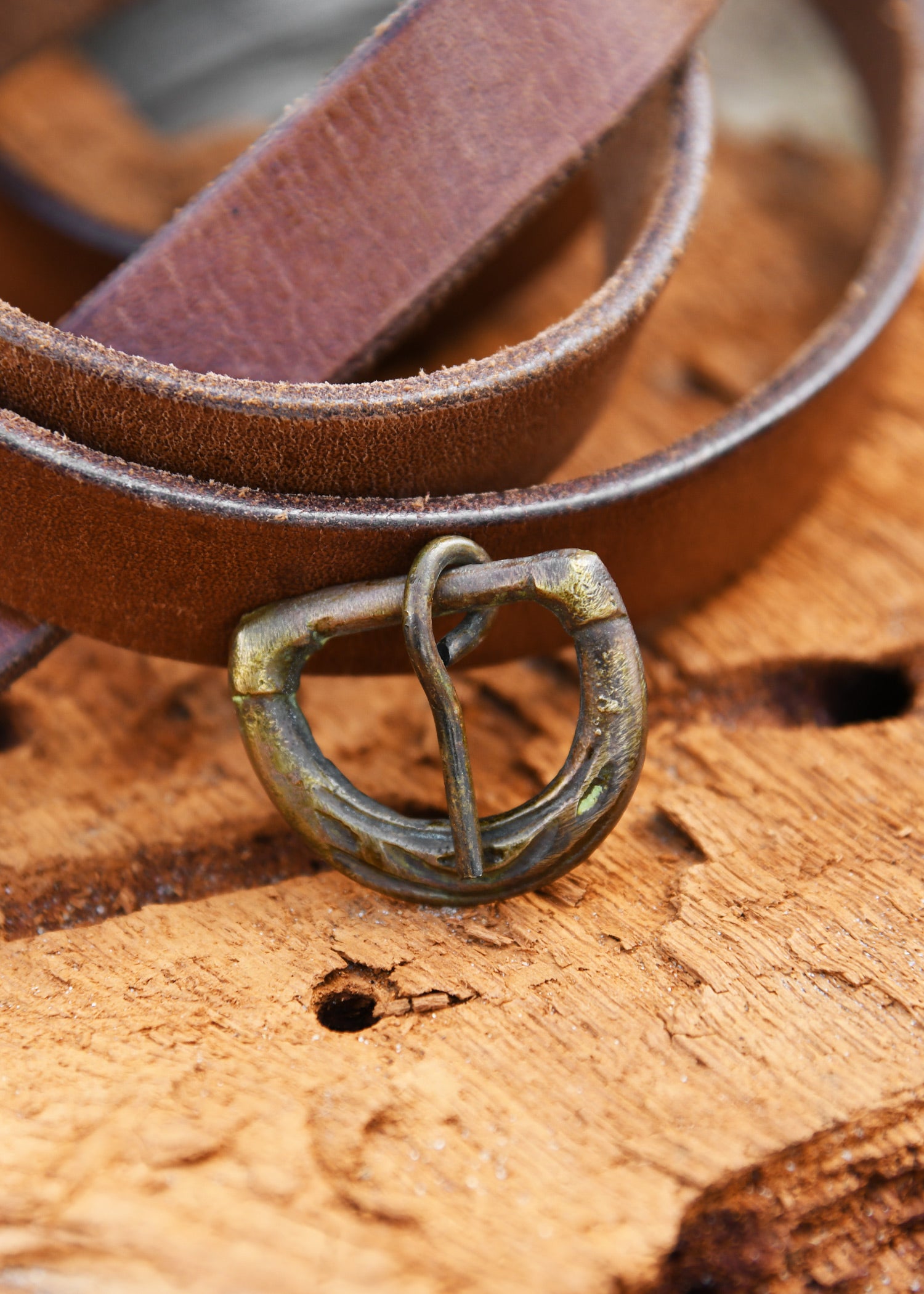 Imagen única de: Hebilla De Cinturón Normanda, Latón