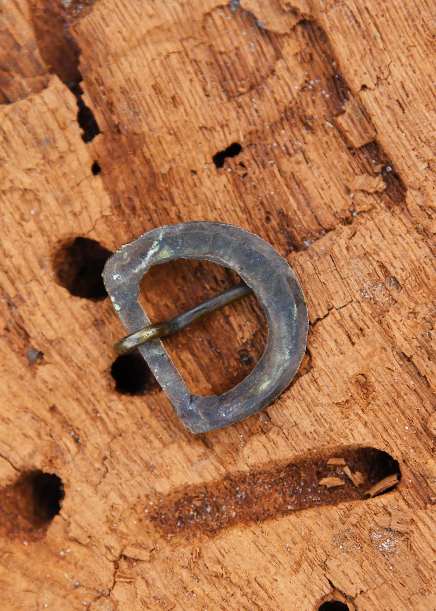 Imagen única de: Hebilla De Cinturón Normanda, Latón