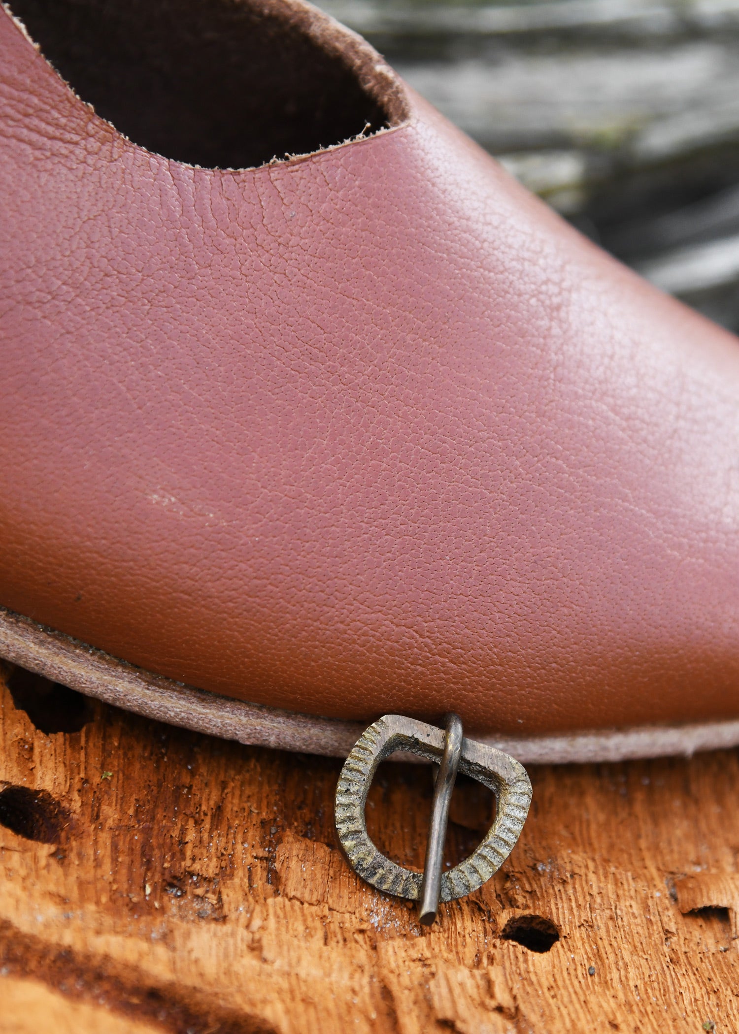 Imagen única de: Hebilla De Correa De Latón Medieval