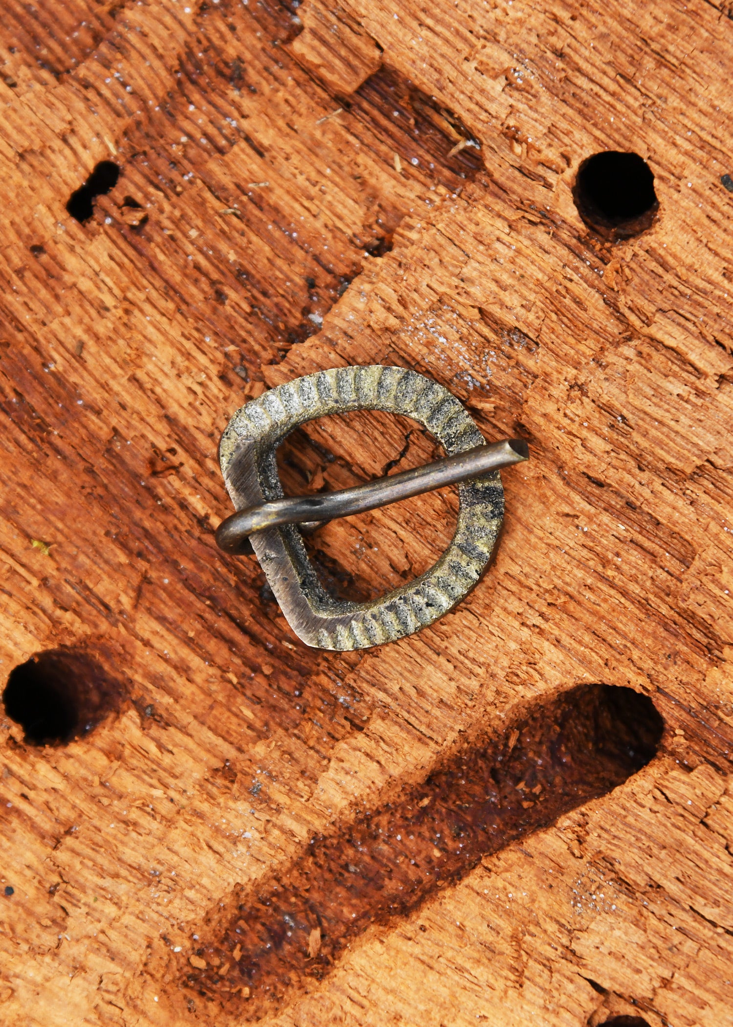 Imagen única de: Hebilla De Correa De Latón Medieval