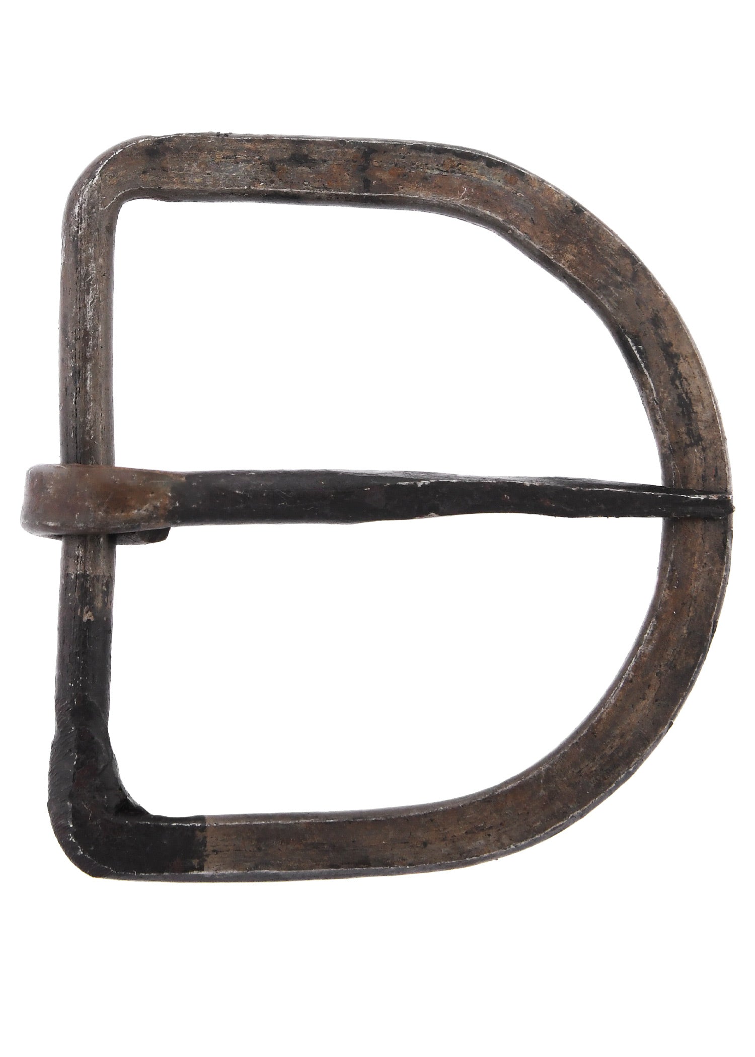 Imagen única de: Hebilla De Acero Forjada A Mano Para Cinturones De Aprox. 39 Mm De Ancho.