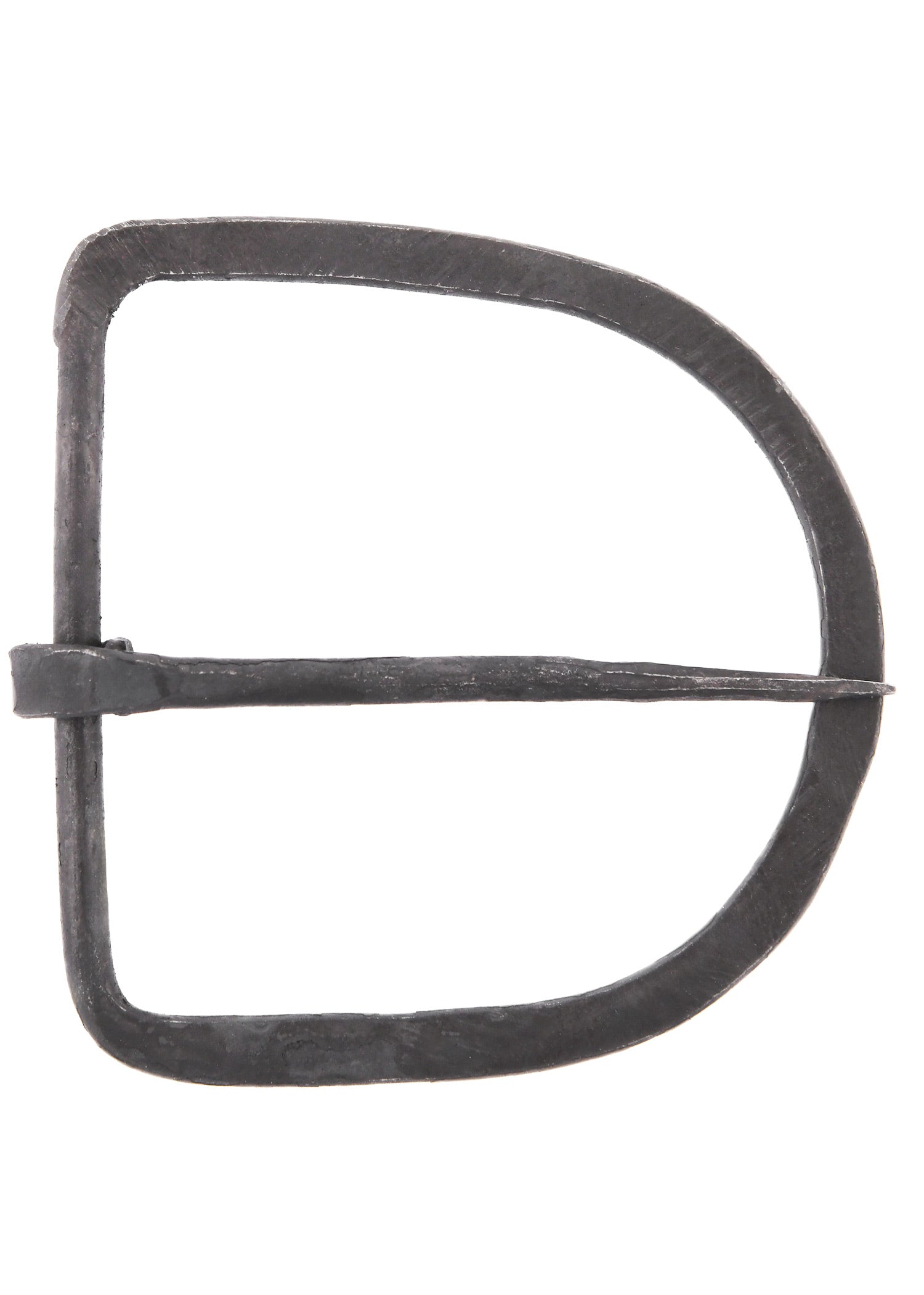 Imagen única de: Hebilla De Acero Forjada A Mano Para Cinturones De Aprox. 47 Mm De Ancho.