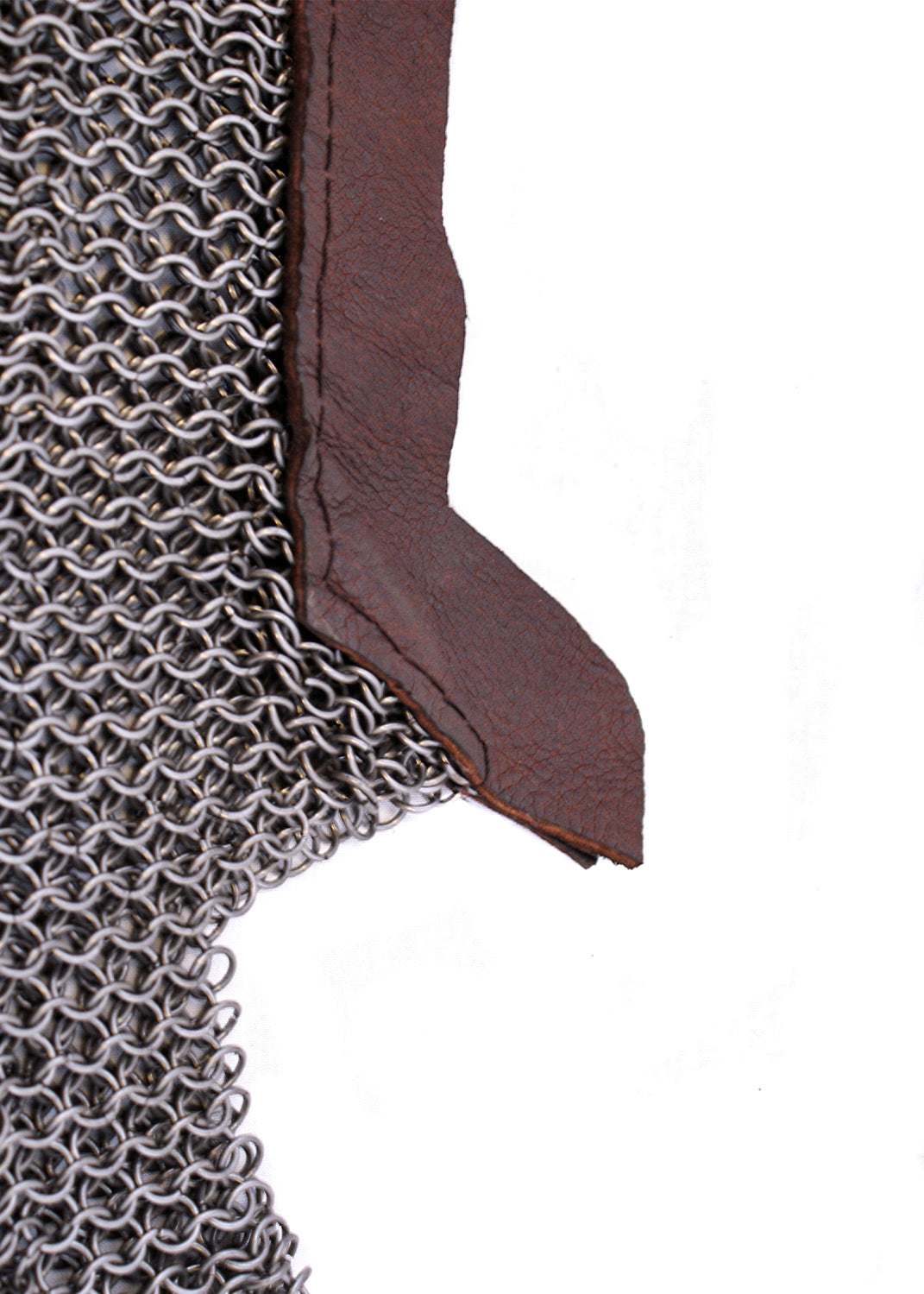 Imagen única de: Collar De Cadena De Acero Para Muelles, Diámetro Interno 8 Mm, Sin Tratar Con Cuero