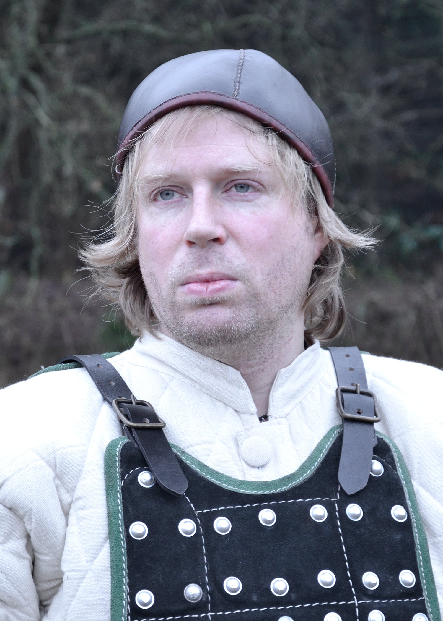 Imagen única de: Gorro Medieval De Cuero