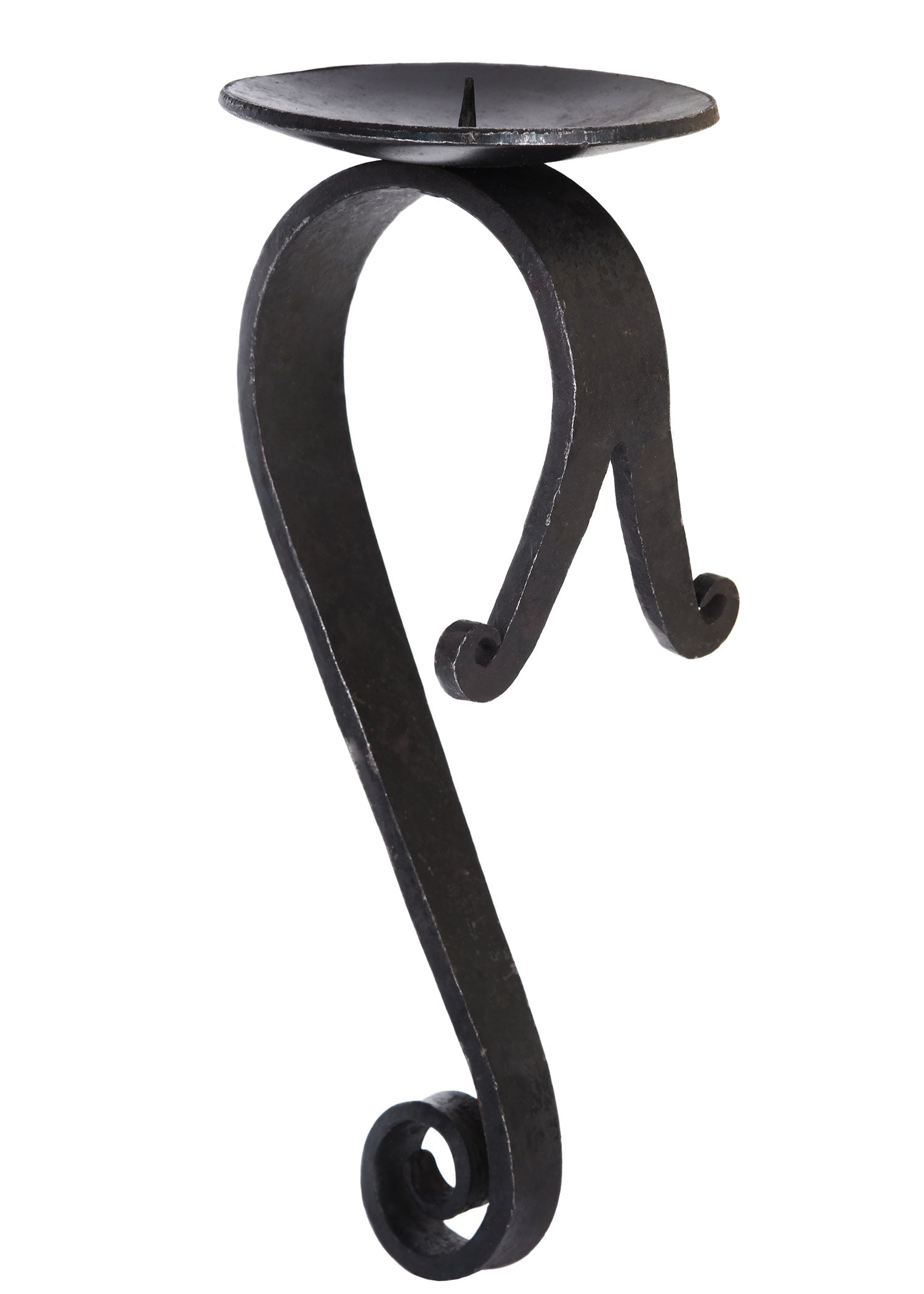 Imagen única de: Aplique De Pared De Acero Forjado