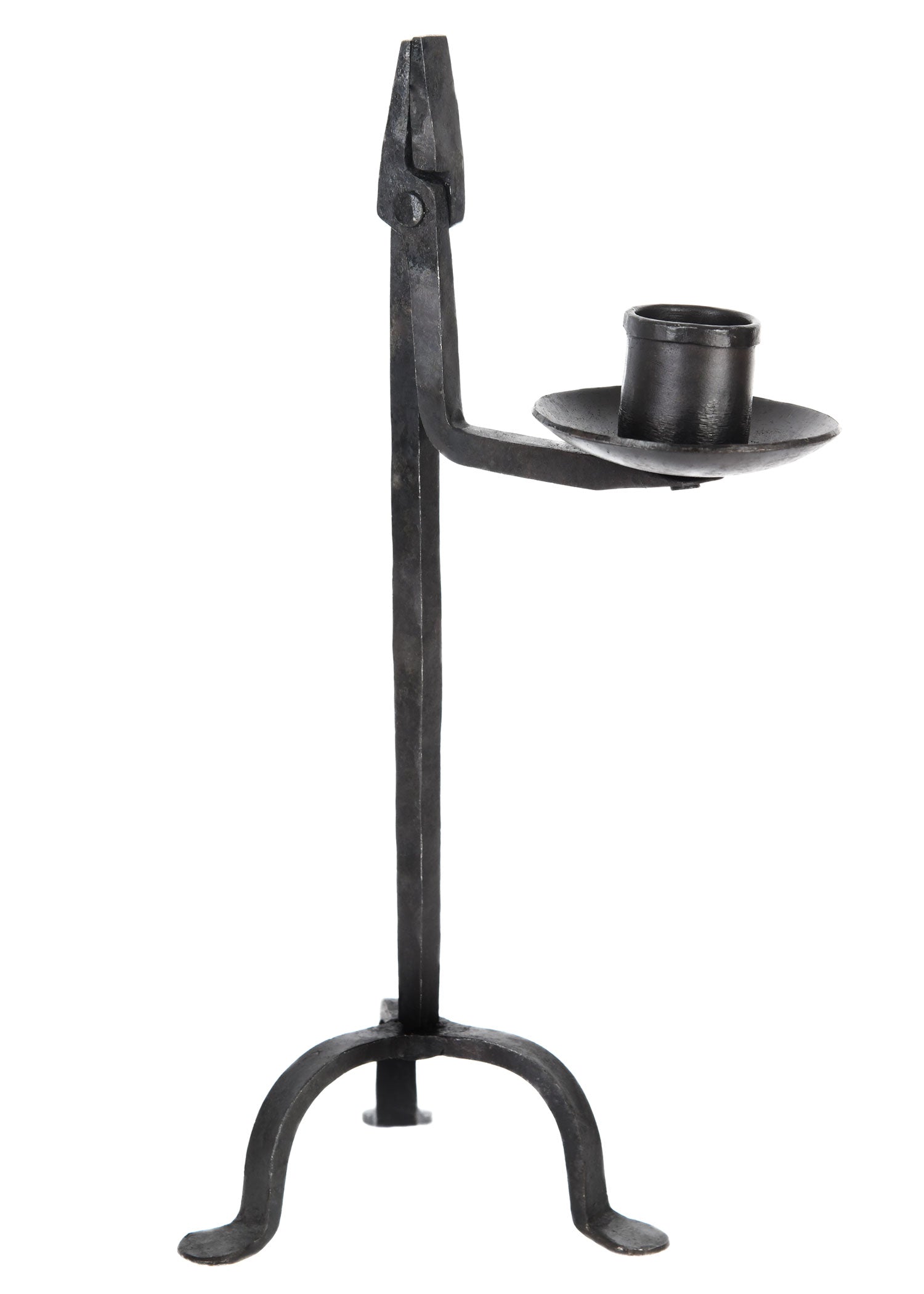 Imagen única de: Porta Virutas De Pino Medieval / Portavelas, Forjado A Mano