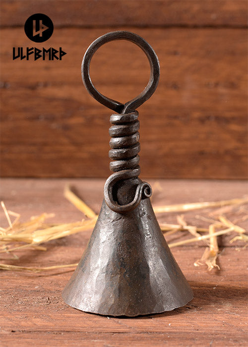 Imagen única de: Campana De Hierro Forjado De Aprox. 12 Cm De Altura.
