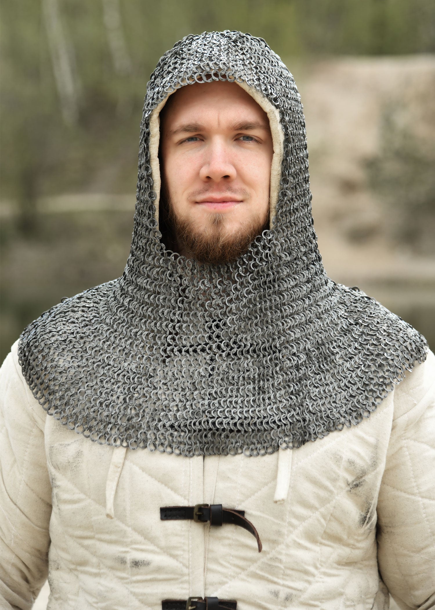 Imagen única de: Cubrecadena, Anillo Plano Con Remaches Tipo Cuña, Di 8 Mm, Sin Tratar