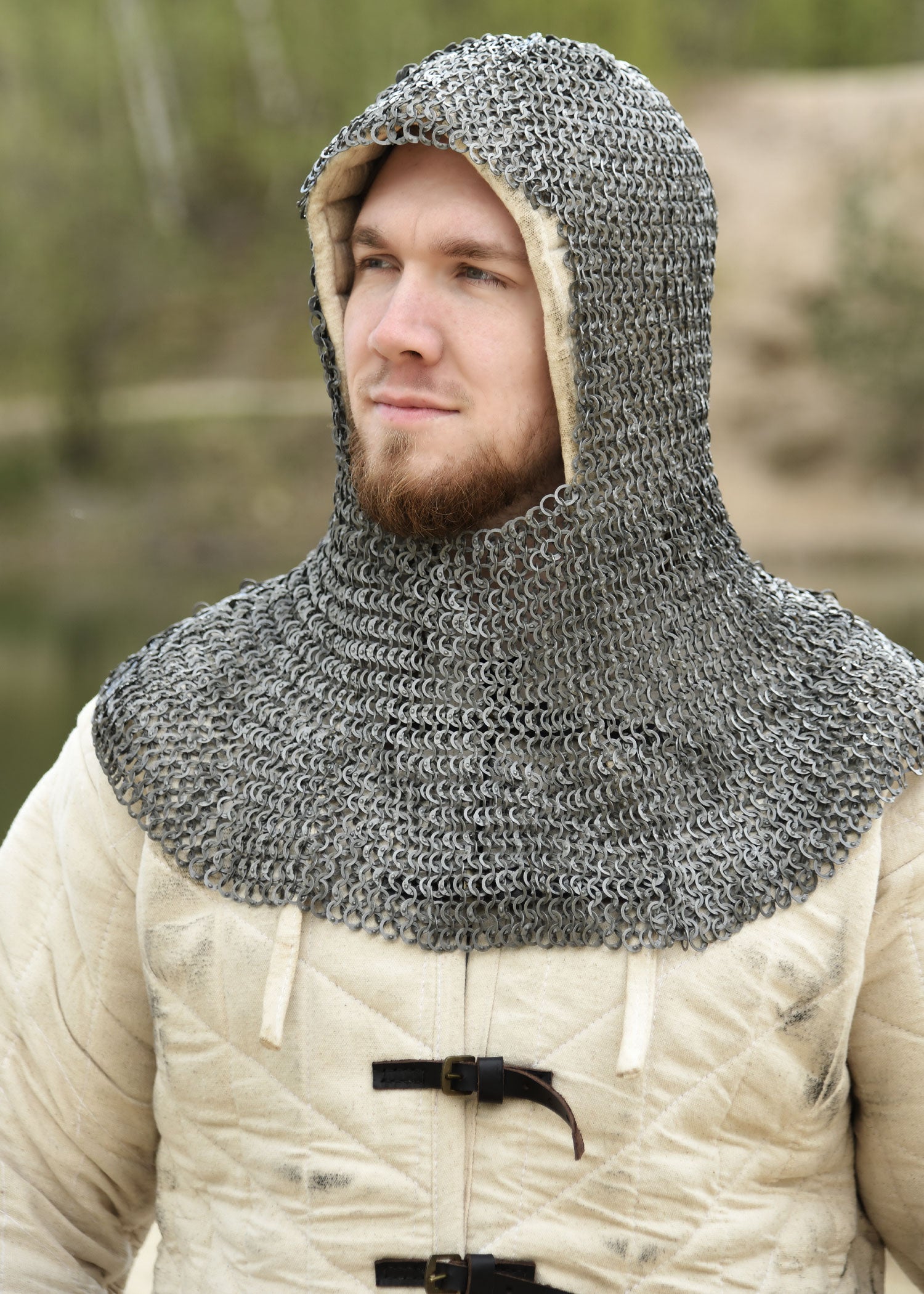 Imagen única de: Cubrecadena, Anillo Plano Con Remaches Tipo Cuña, Di 8 Mm, Sin Tratar