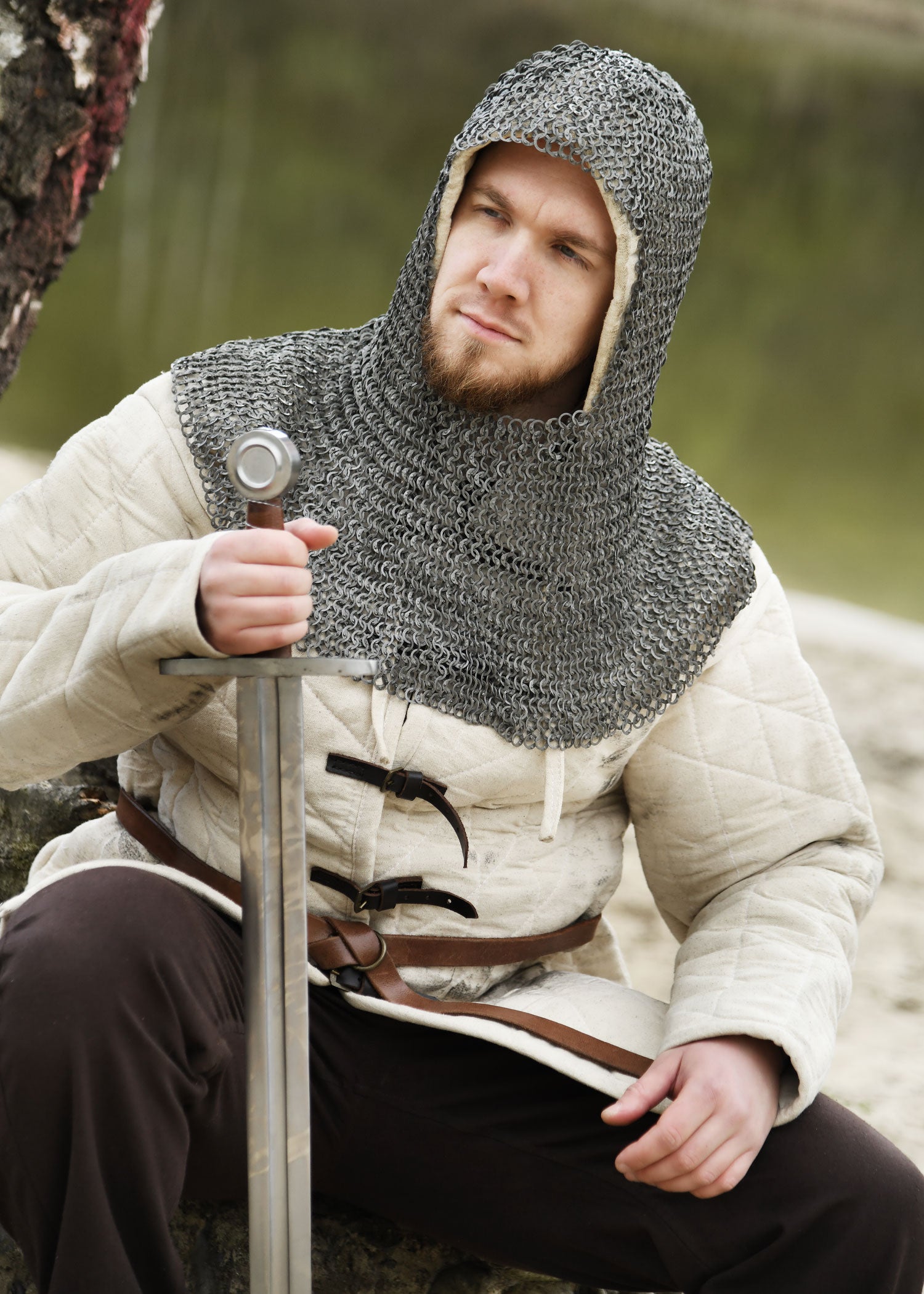 Imagen única de: Cubrecadena, Anillo Plano Con Remaches Tipo Cuña, Di 8 Mm, Sin Tratar