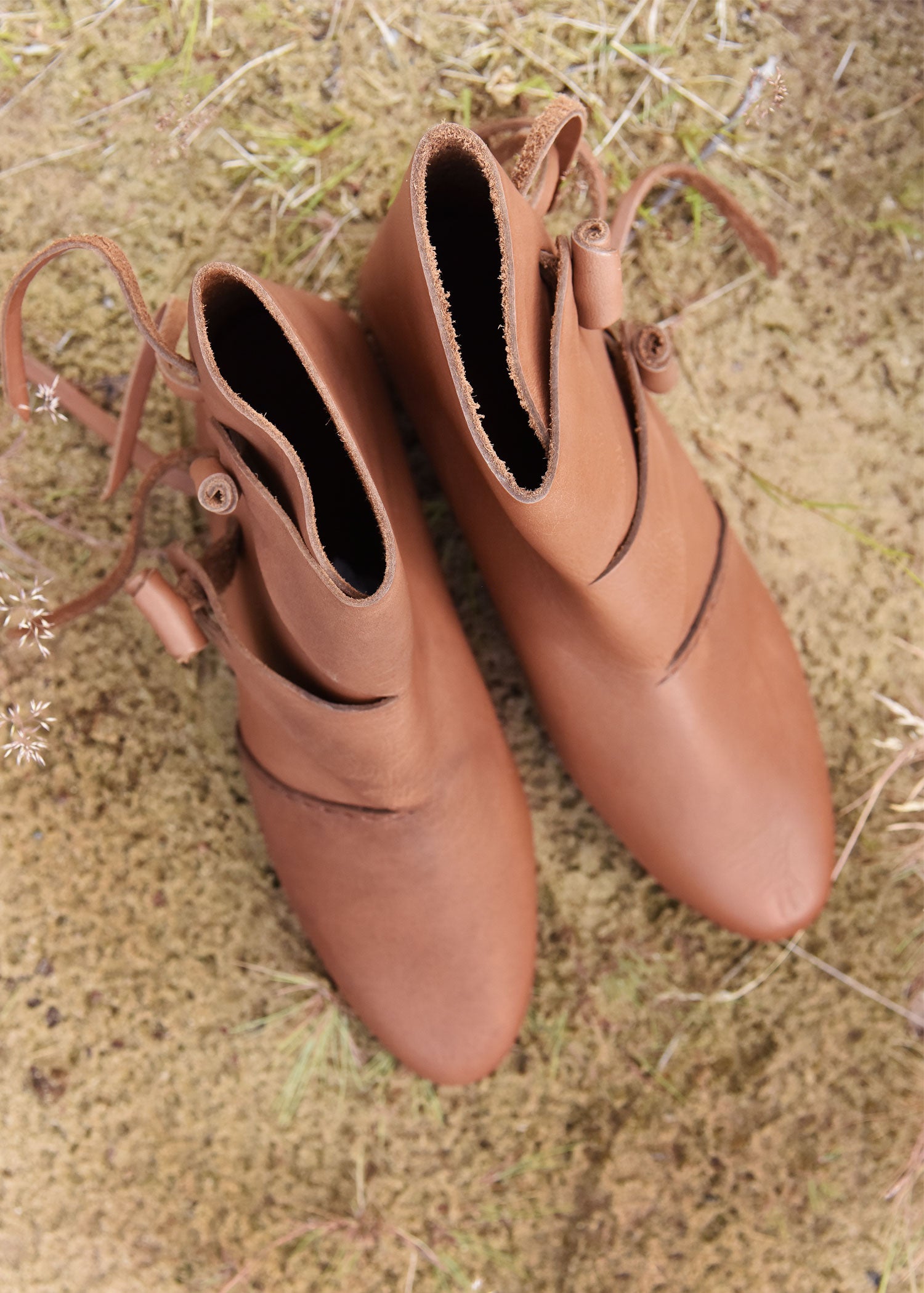 Imagen única de: Zapatos Vikingos De La Alta Edad Media Jorvik, Marrón