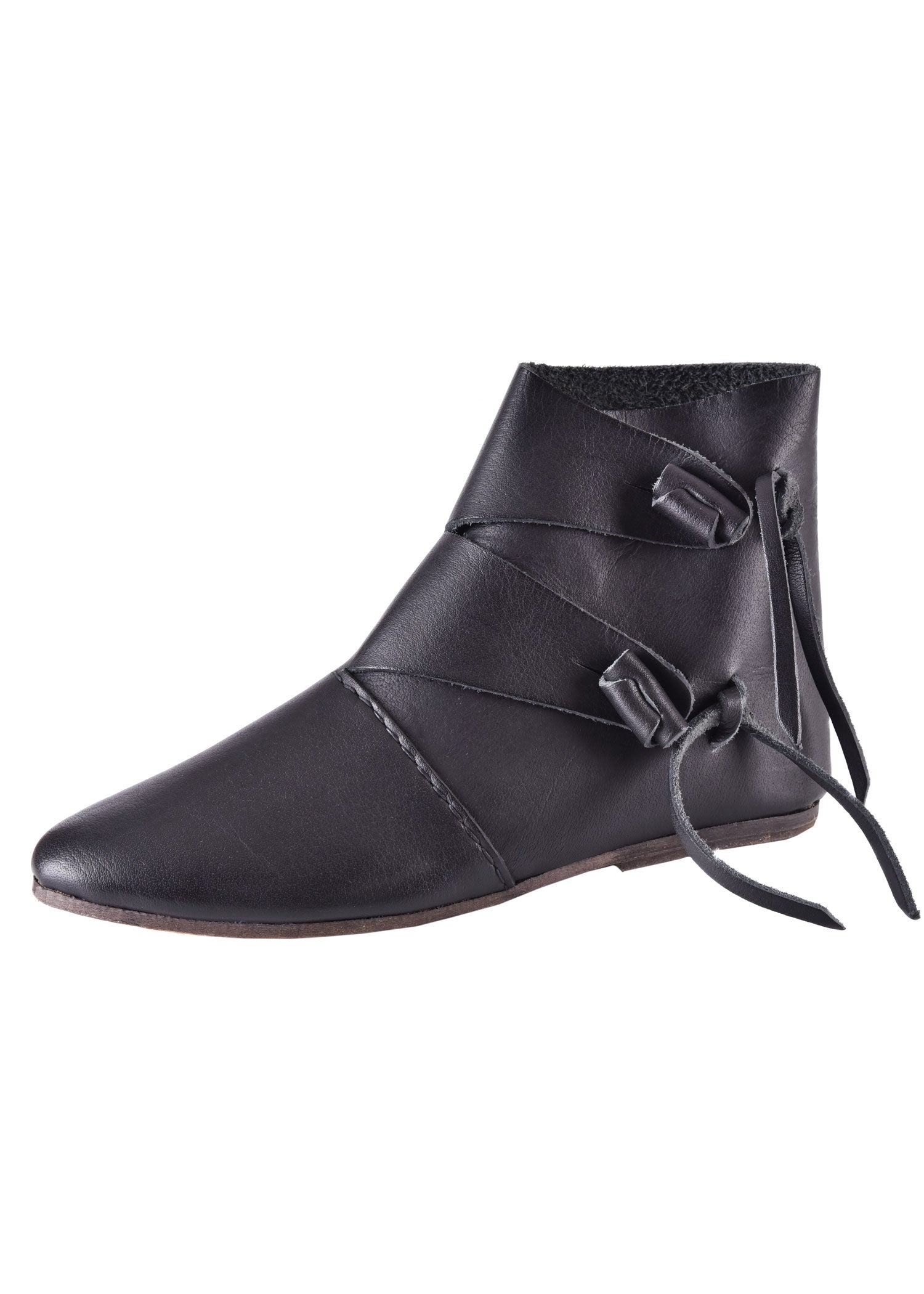Imagen única de: Zapatos Vikingos De La Alta Edad Media Jorvik, Negro