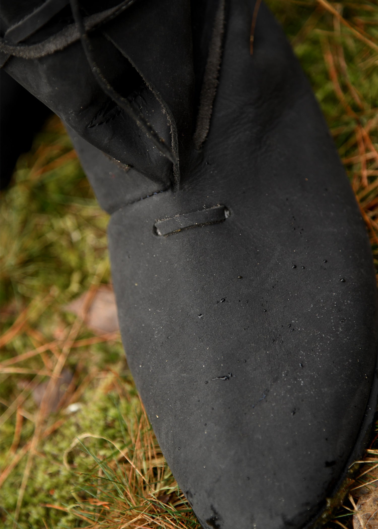 Imagen única de: Botas Vikingas Con Cordones, Negro