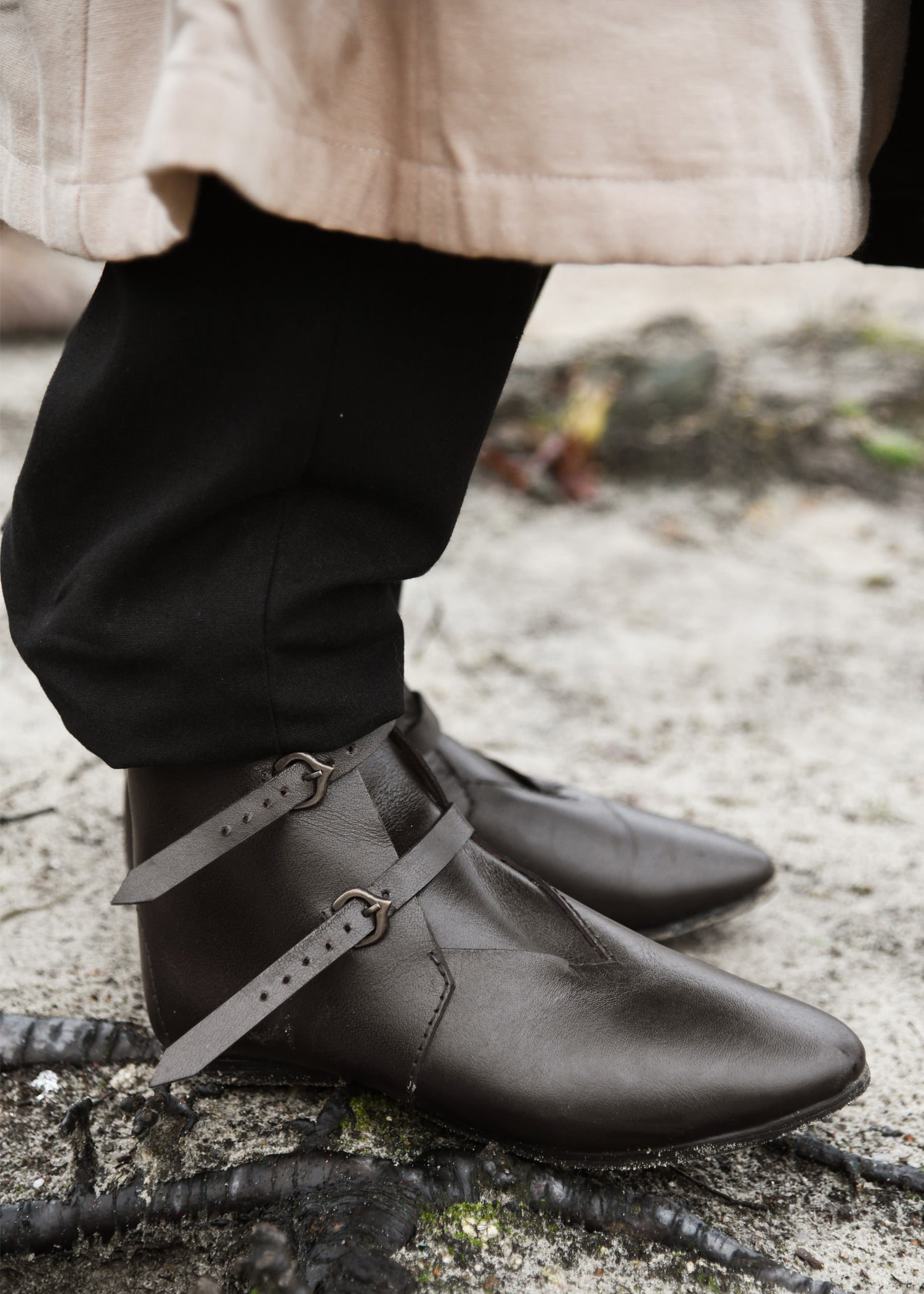 Imagen única de: Zapatos Con Hebilla, Marrón Oscuro