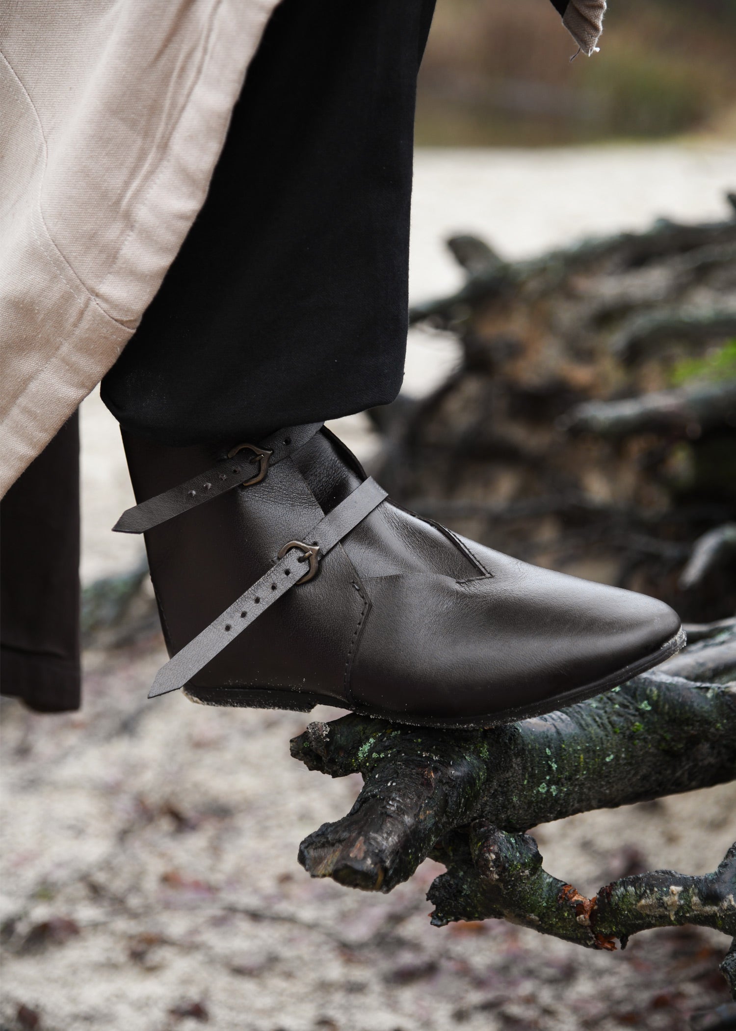 Imagen única de: Zapatos Con Hebilla, Marrón Oscuro