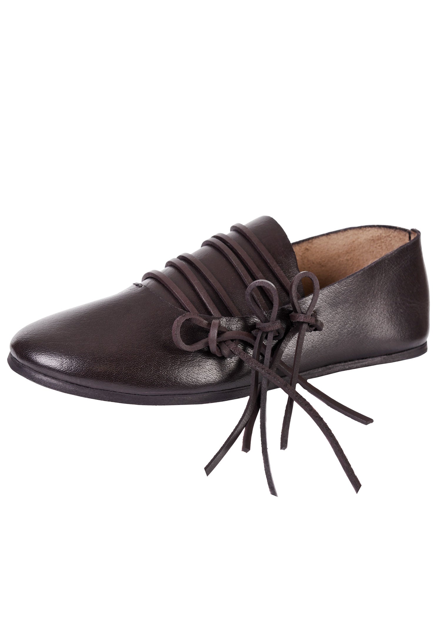 Imagen única de: Zapato Con Cordones Para Mujer, Baja Edad Media