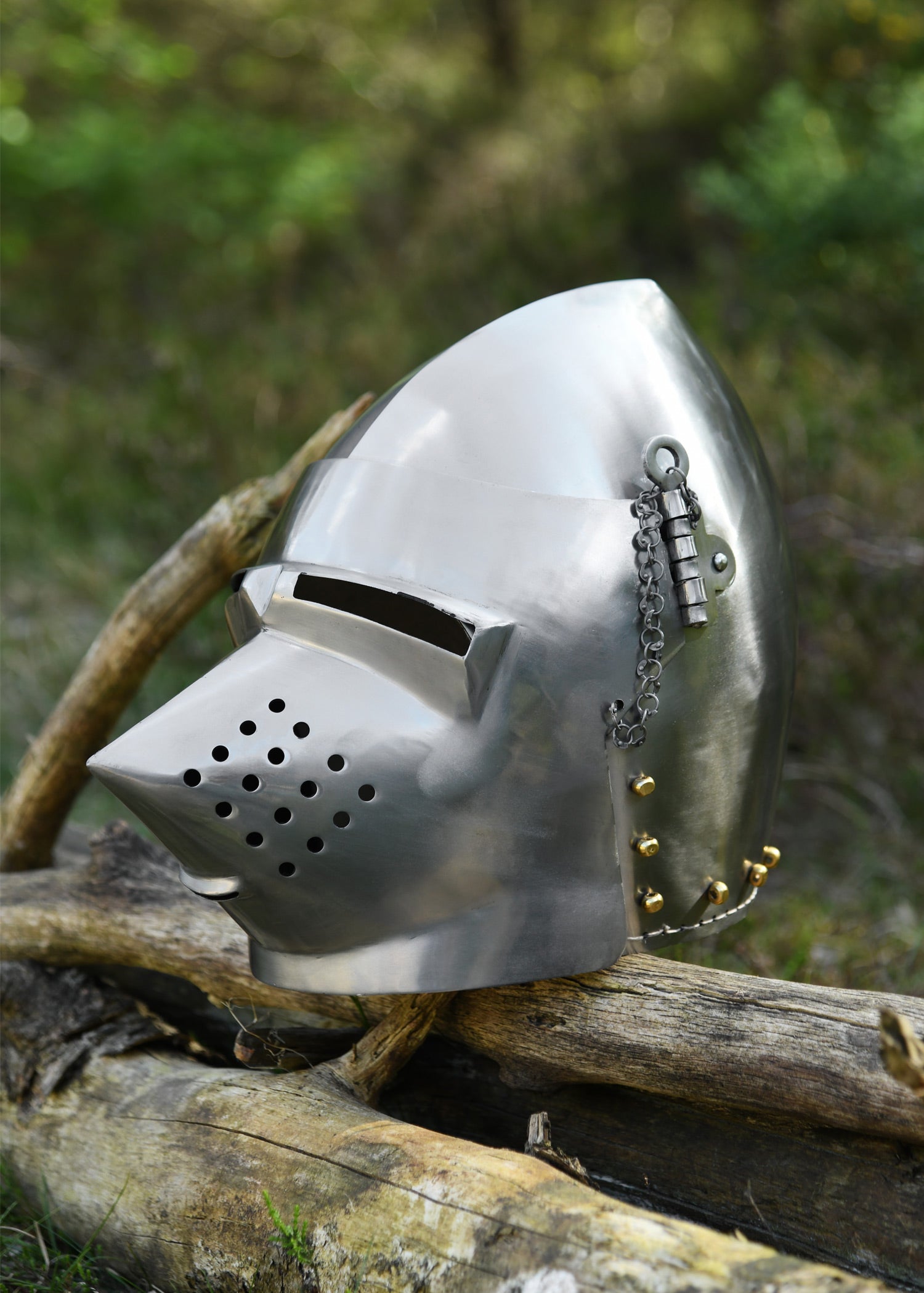 Imagen única de: Hundsgugel, Aprox. 1390, Acero De 2 Mm