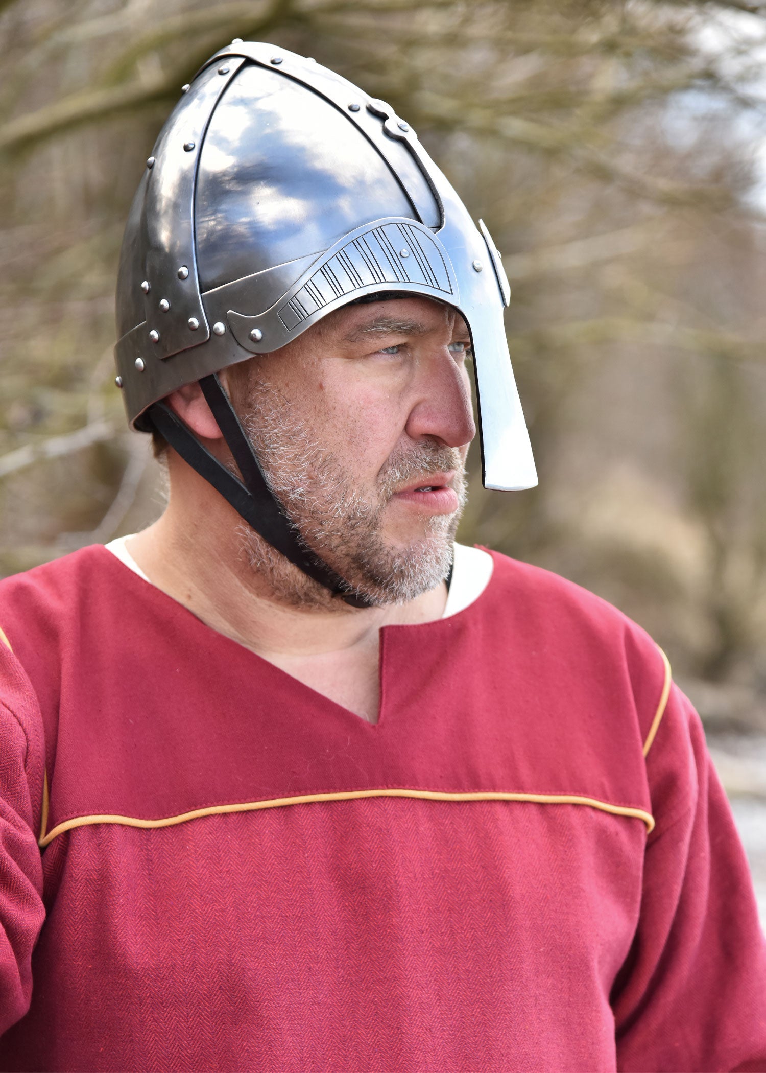 Imagen única de: Spangenhelm Vikingo, Acero De 2 Mm