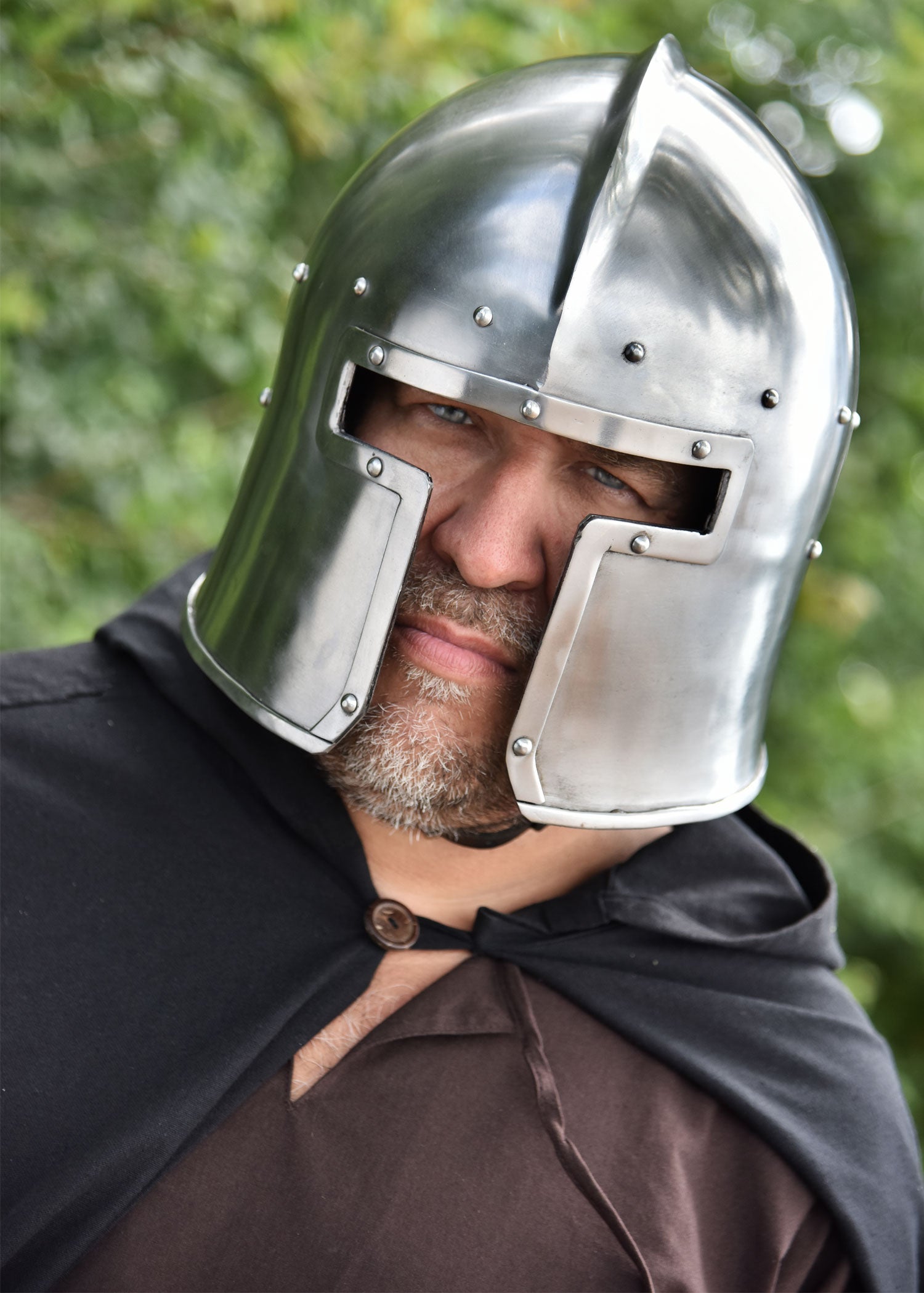 Imagen única de: Barbuta Italiana, Hacia 1440, Acero De 2 Mm