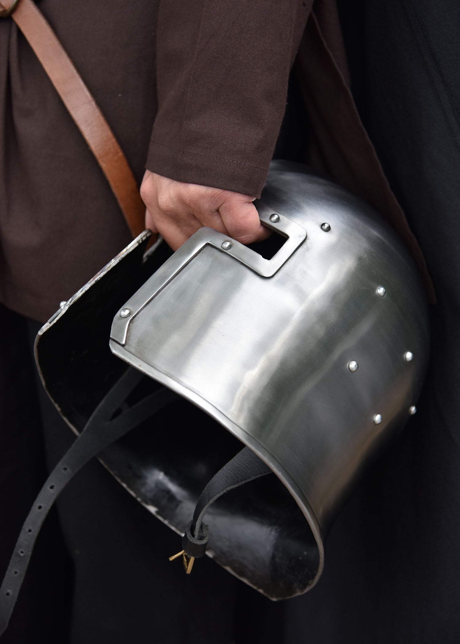 Imagen única de: Barbuta Italiana, Hacia 1440, Acero De 2 Mm