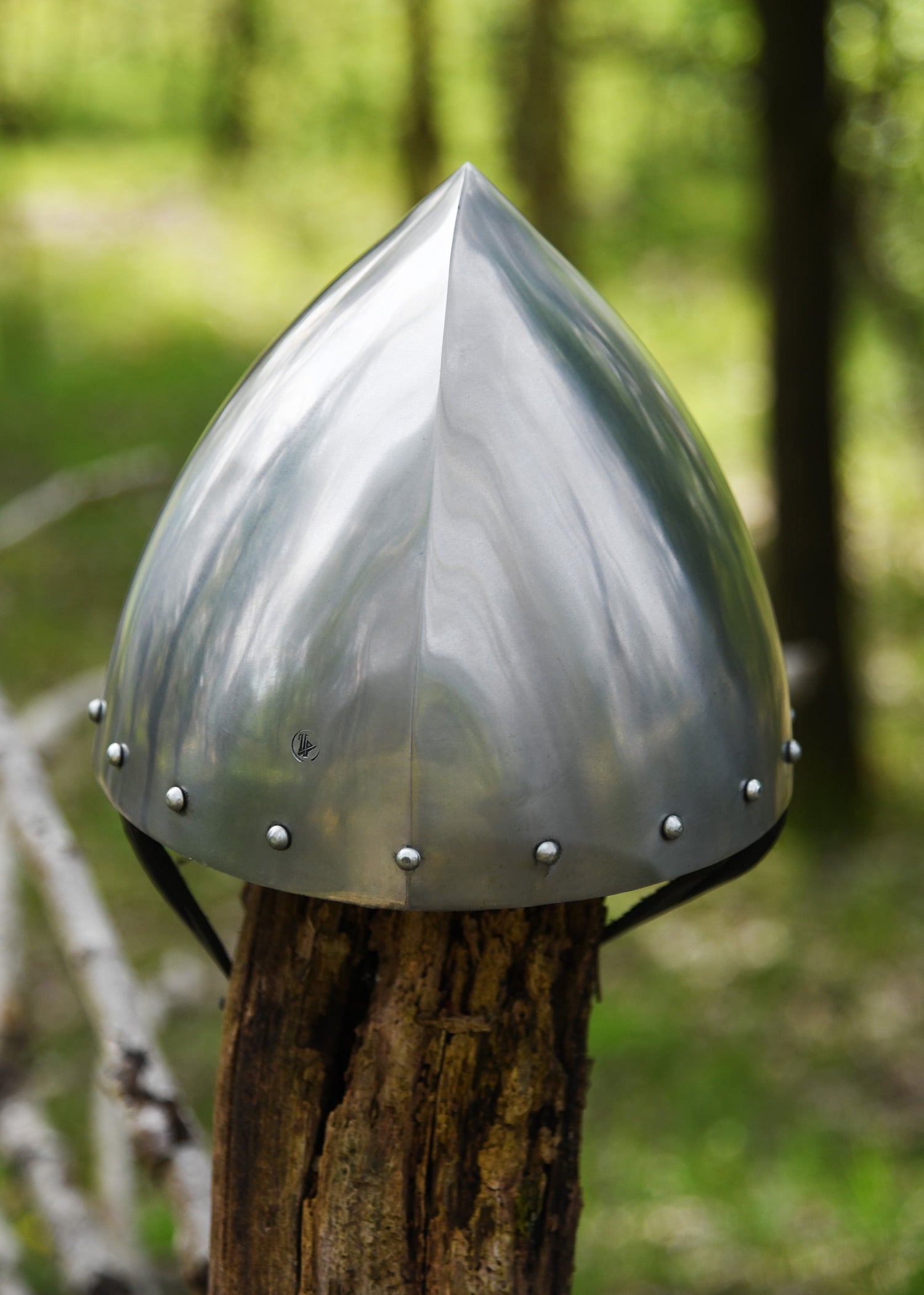 Imagen única de: Casco Nasal Cónico -Olmütz-, Acero 2 Mm